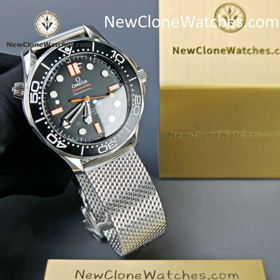 OMEGA Super Clone Watches 1:1 Seamaster Diver 300M 42mm 210.30.42.20.01.018 Black Dial