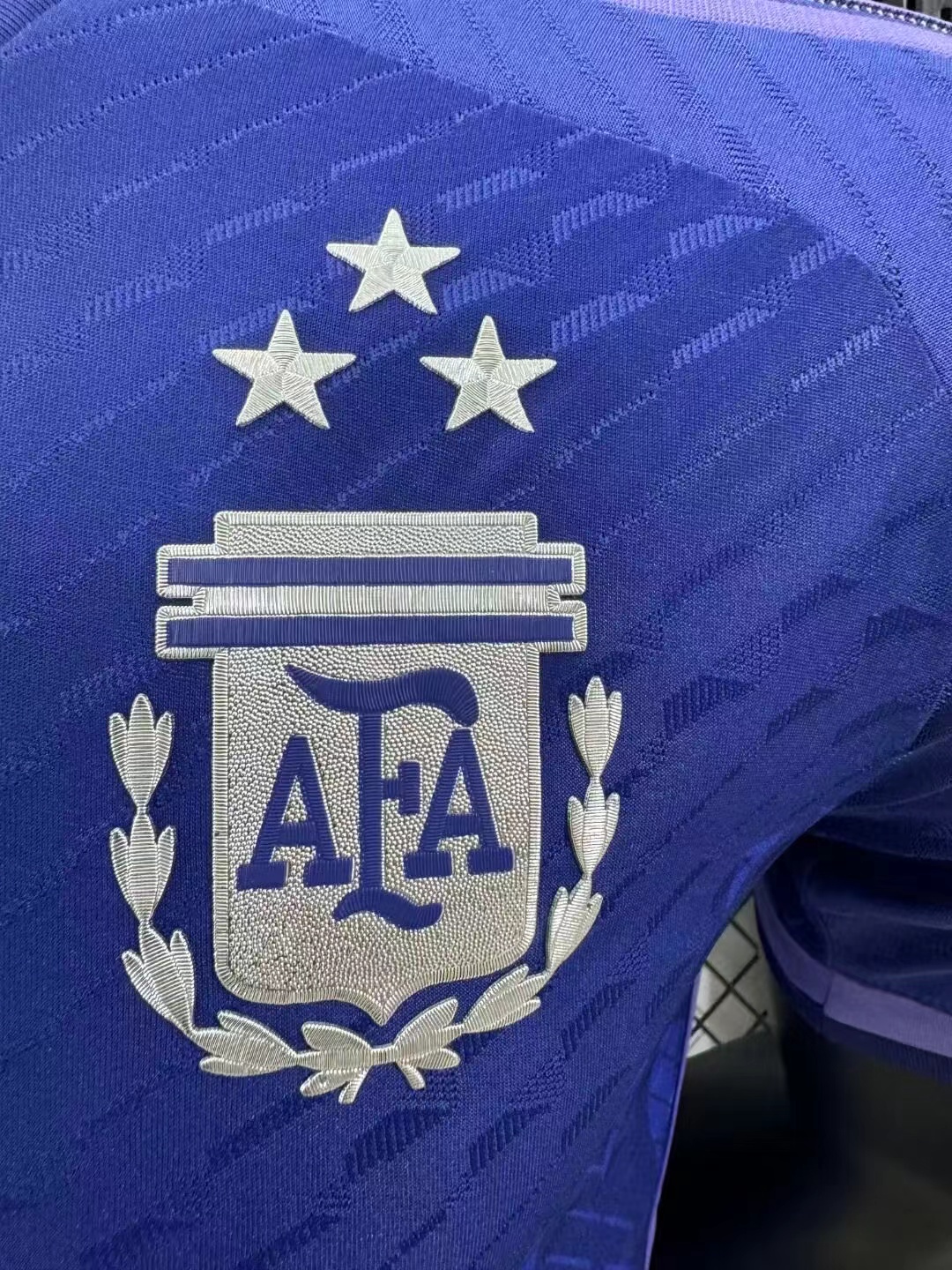 2022 World Cup Player Edition Argentina Away Jersey (Three Stars) 1:1 Thai Quality