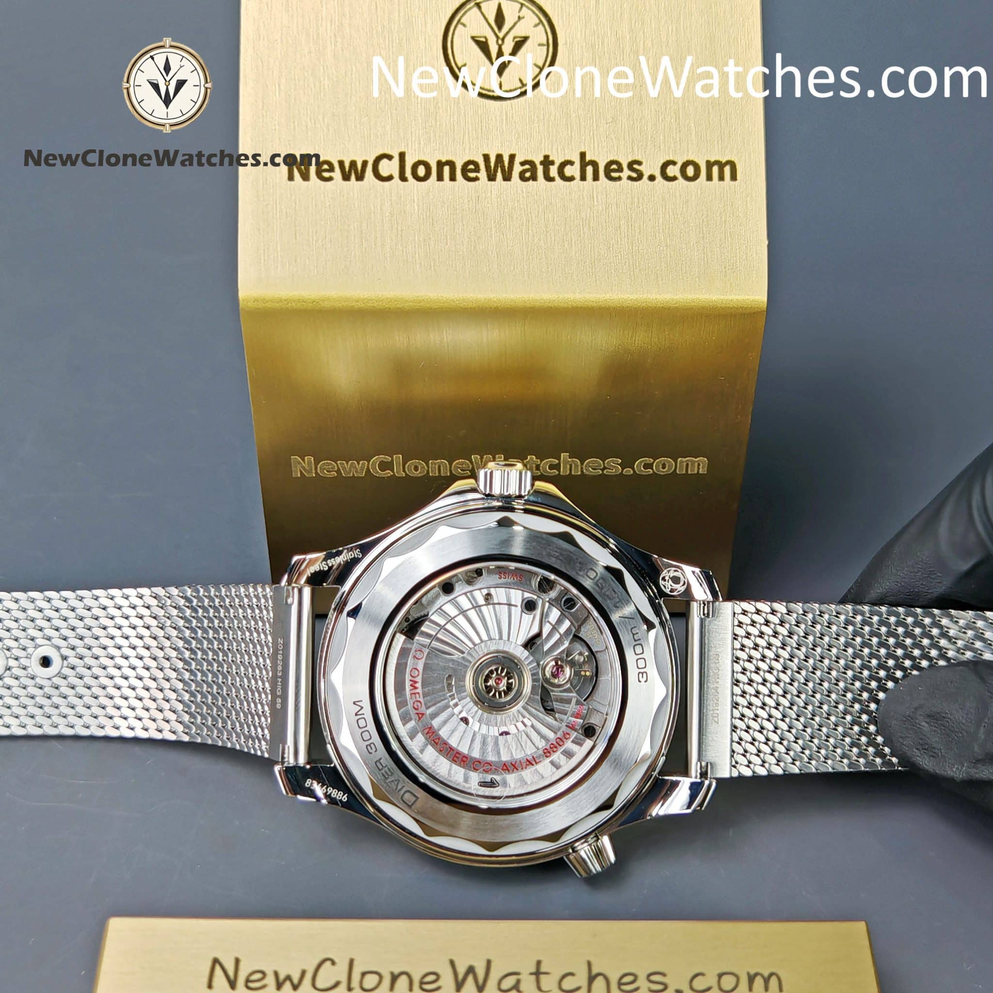 OMEGA Super Clone Watches 1:1 Seamaster Diver 300M 42mm 210.30.42.20.01.018 Black Dial