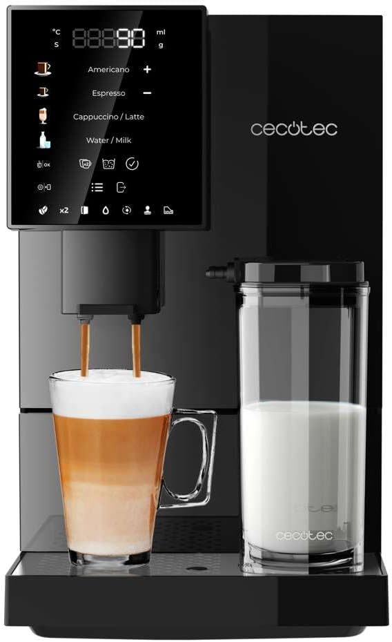 Cafetière superautomatique 1350W thermoblock 19 bars moulin intégré
