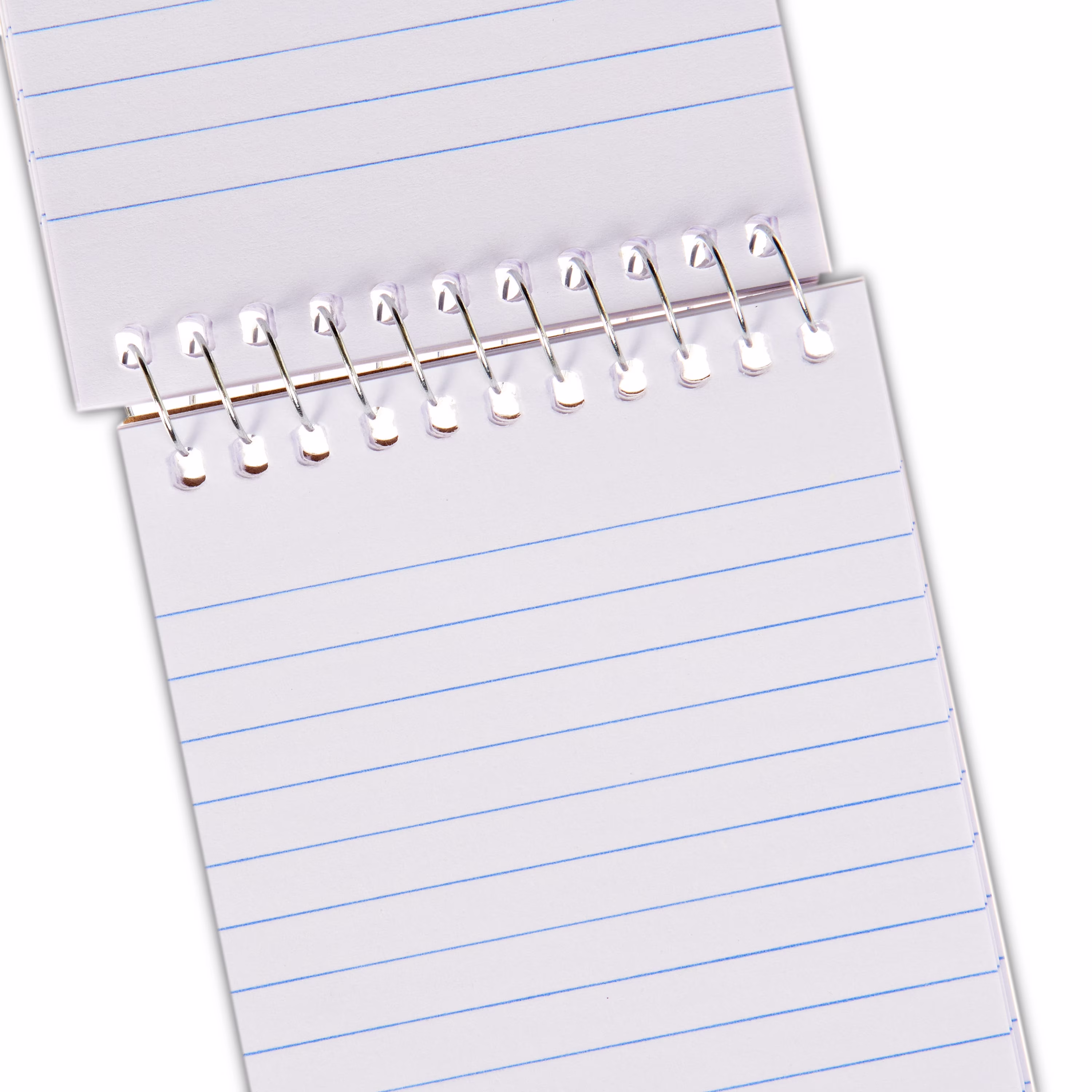 Pen+Gear Wirebound Memo Book, 3 in x 5 in, Narrow Ruled, 80 Sheets, Blue Cover, 1 Count