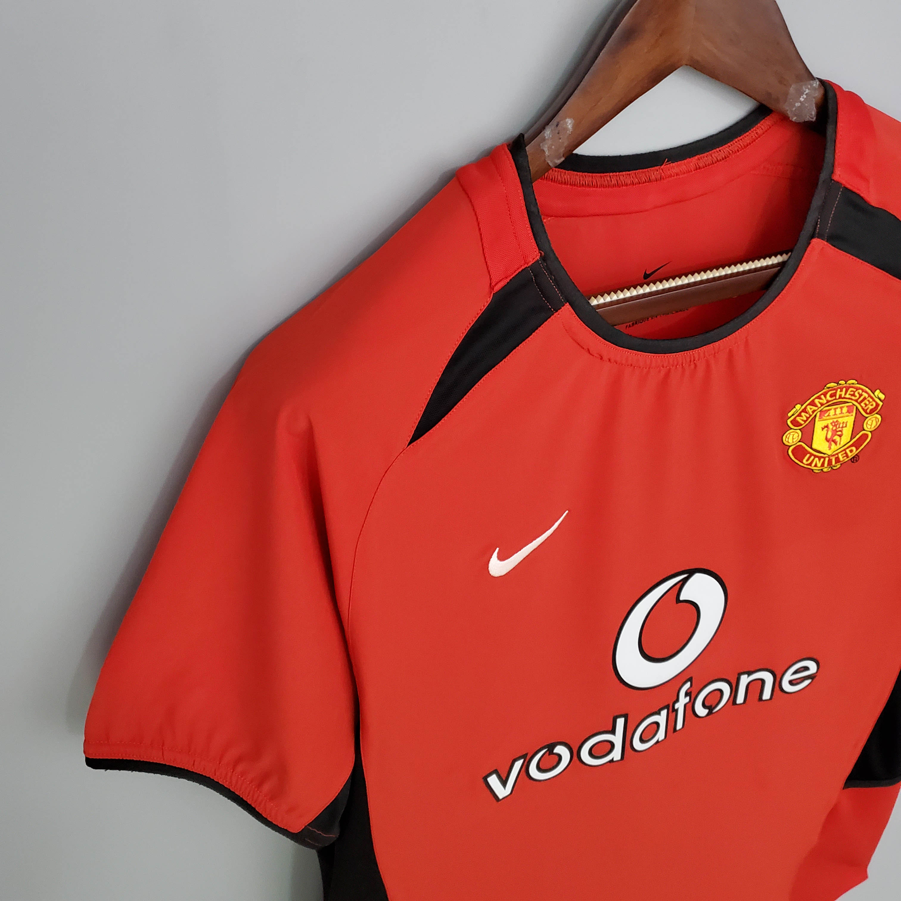 2002/2004 Retro Manchester United Home Football Shirt 1:1 Thai Quality - Fans Edition