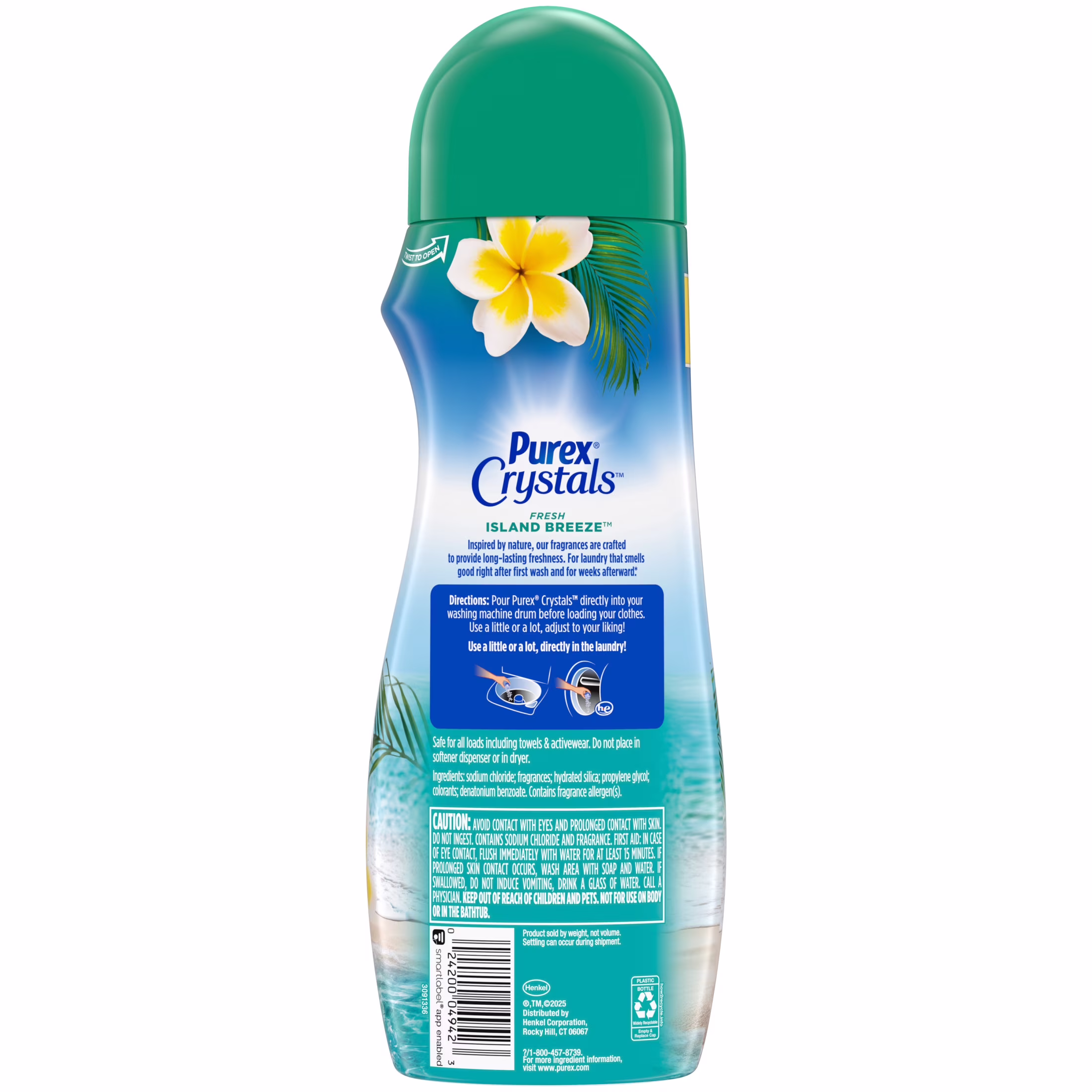 Purex Crystals Scent Booster, Fresh Island Breeze, 21oz