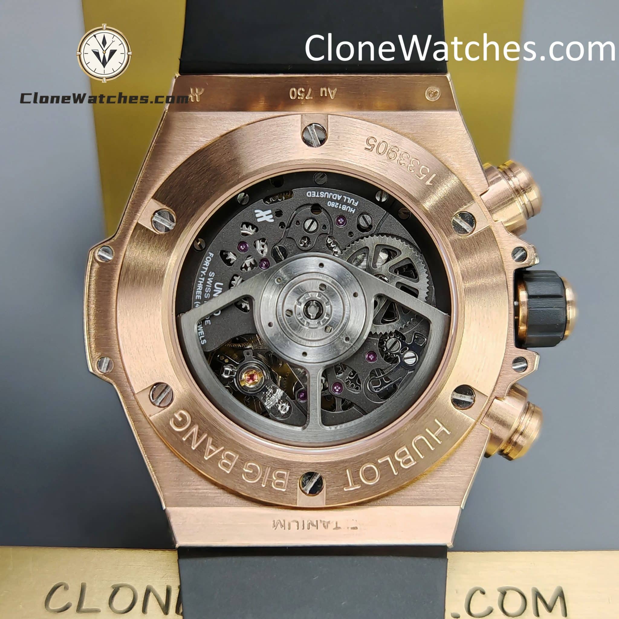Hublot Super Clone Watches 1:1 Big Bang Unico King Gold Jewellery 42 mm 441.OX.1181.RX.0904