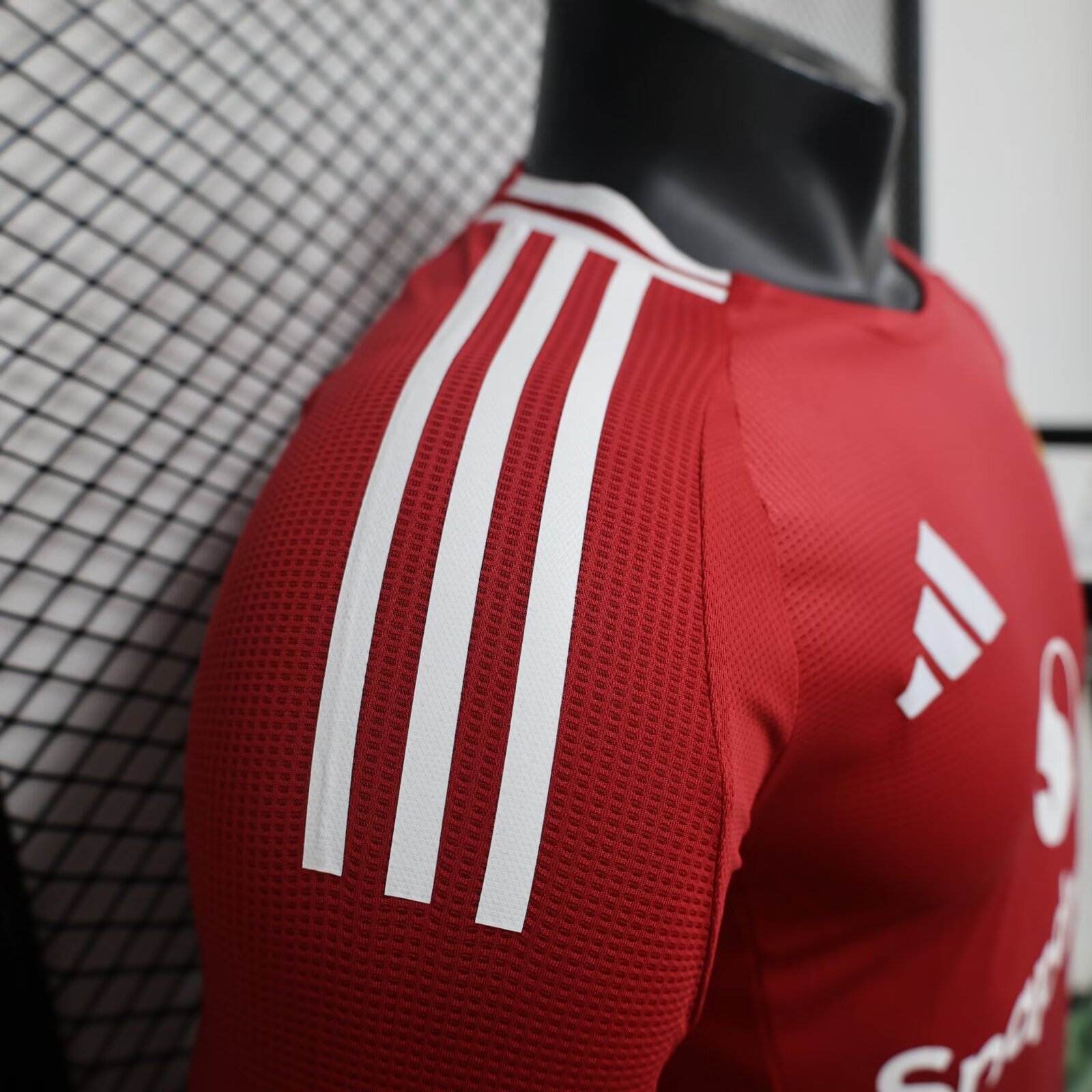 2024/25 Manchester United Home Long Sleeve Shirt - Player Version