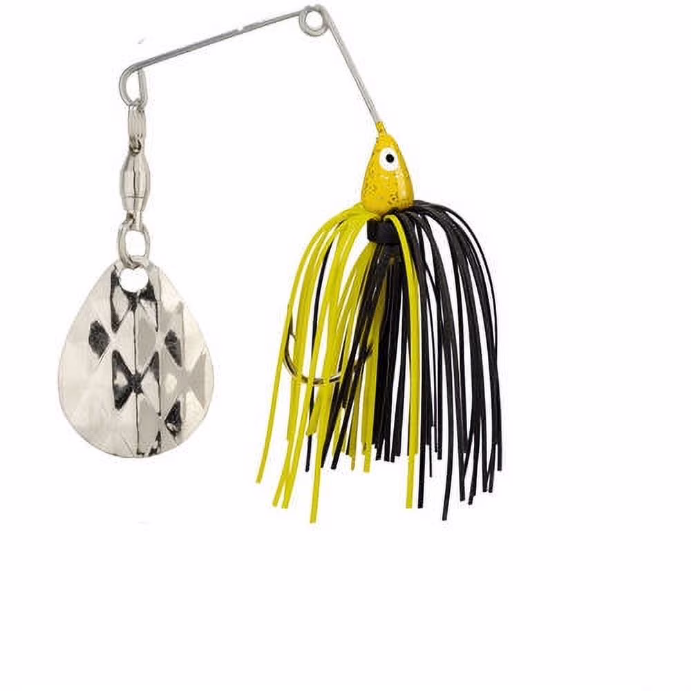 Strike King Mini-King Spinnerbait Lure 1/8oz White
