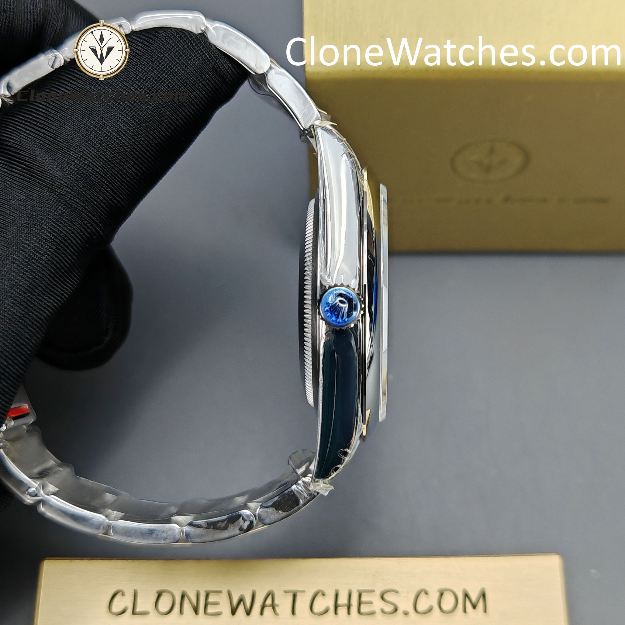 Rolex Super Clone Watches 1:1 Oyster Perpetual Yellow Dial 41mmm124300-0004 3230 Movement