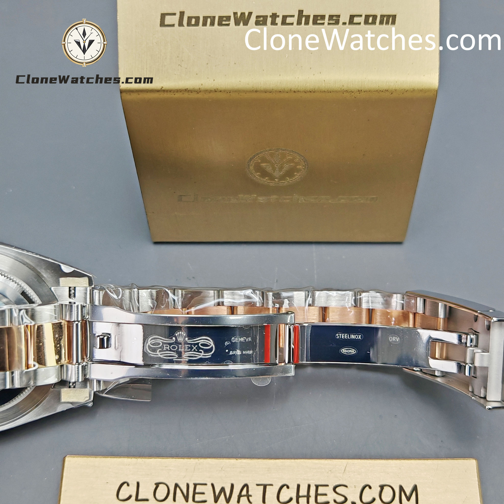 Rolex Super Clone Watches 1:1 DateJust Champagne Diamond Dial Oyster 41MM M126331-0007 3235 Movement