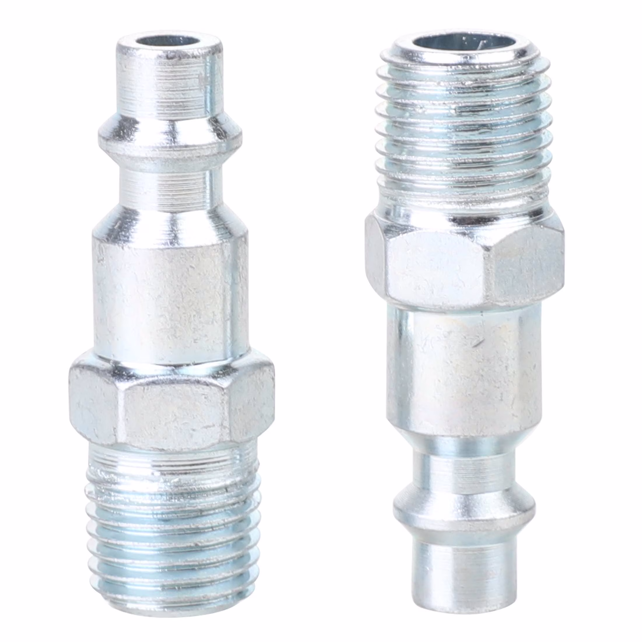 Hyper Tough 1/4-inch Air Industrial Steel MNPT Plug Set, Model 12-225-2HT, 2pcs Pack