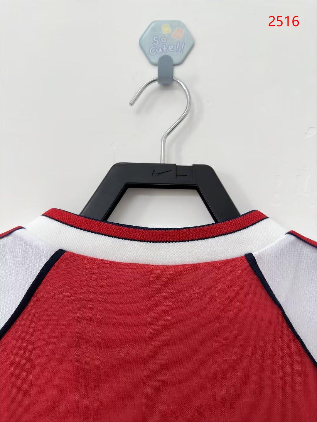 1988/90 Arsenal Home Retro Jersey 1:1 Thai Quality