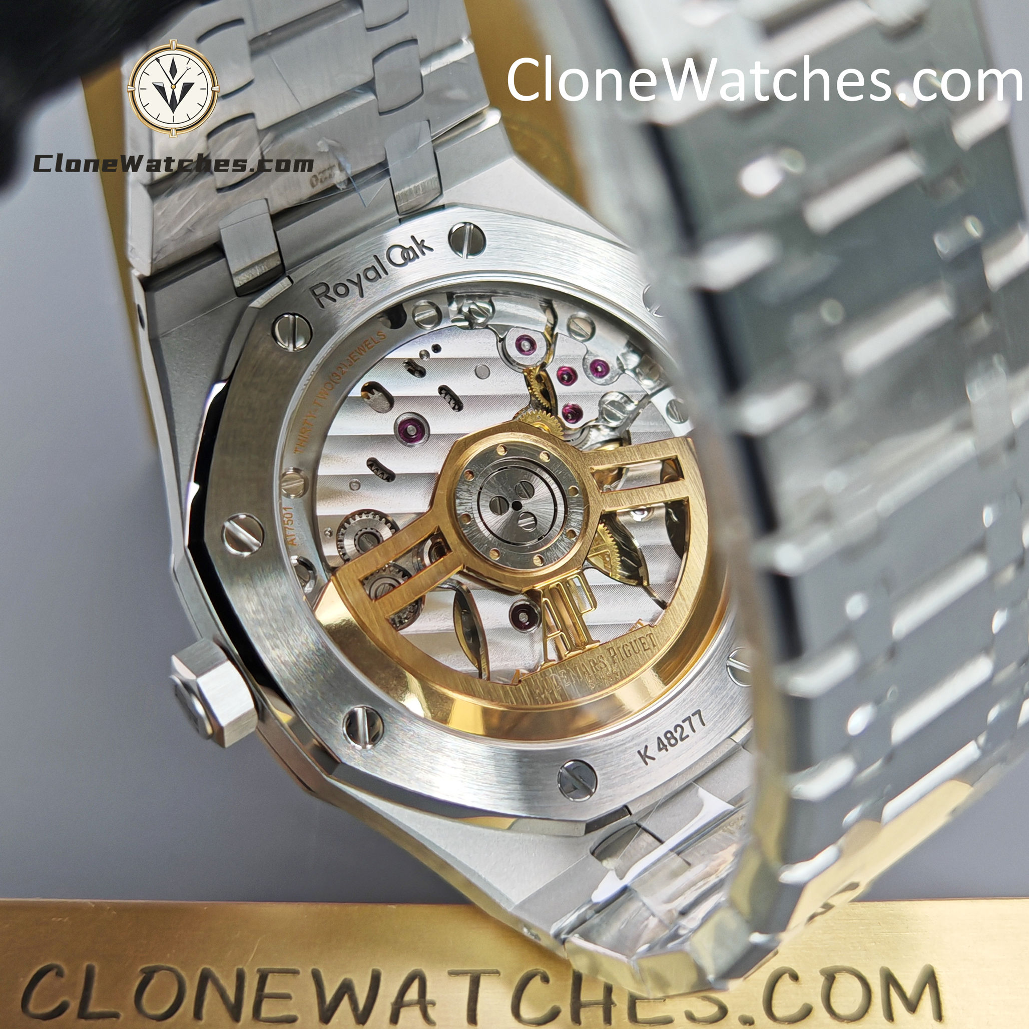 Audemars Piguet Super Clone Watches 1:1 Royal Oak 15500 Black Dial