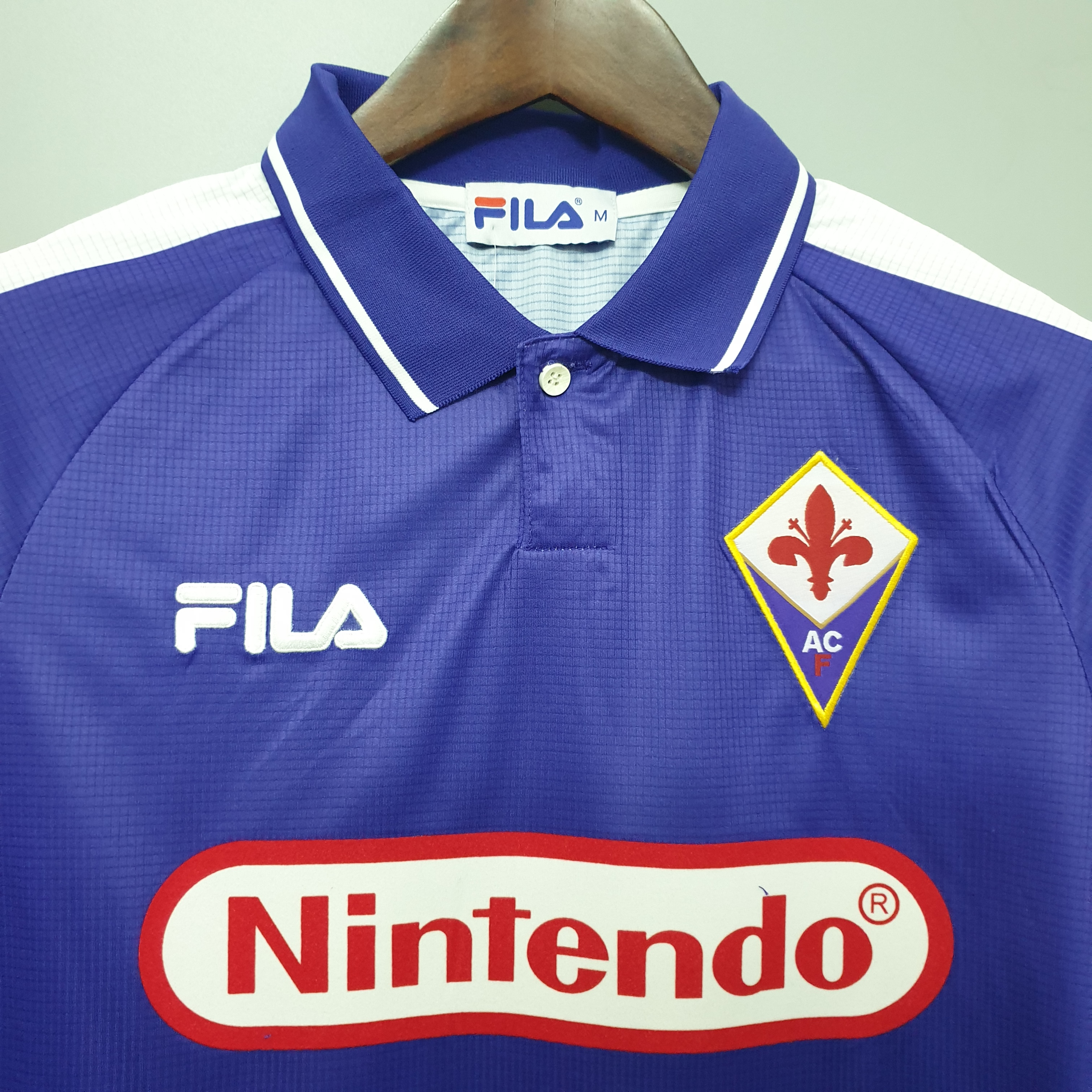 1998/99 Fiorentina home retro jersey 1:1 Thai quality - Fans Edition
