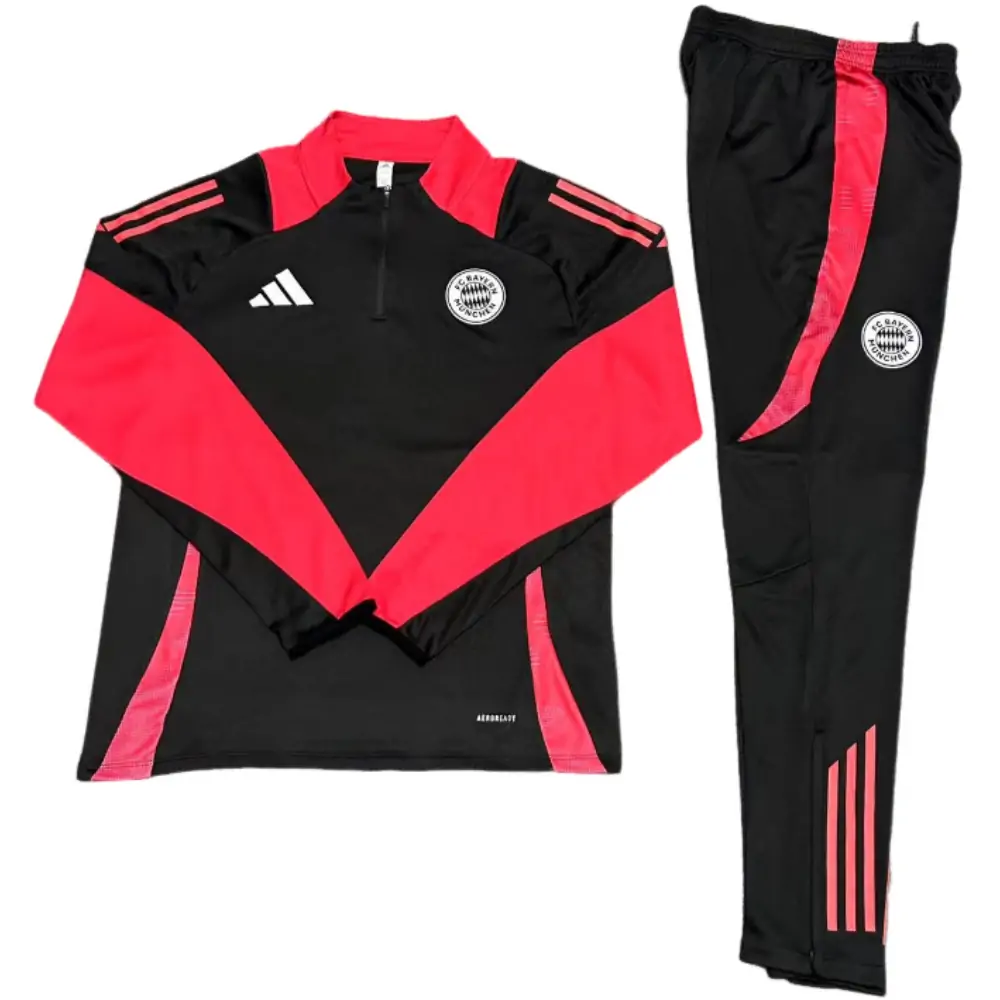 2024-25 New Season Bayern Black Kids Training Jersey
