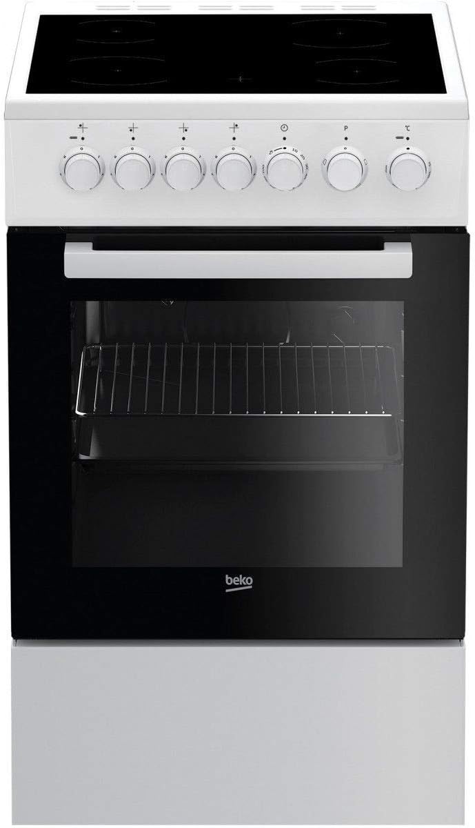 Cuisinière vitrocéramique 60 L 4 feux blanc FSS57100GW