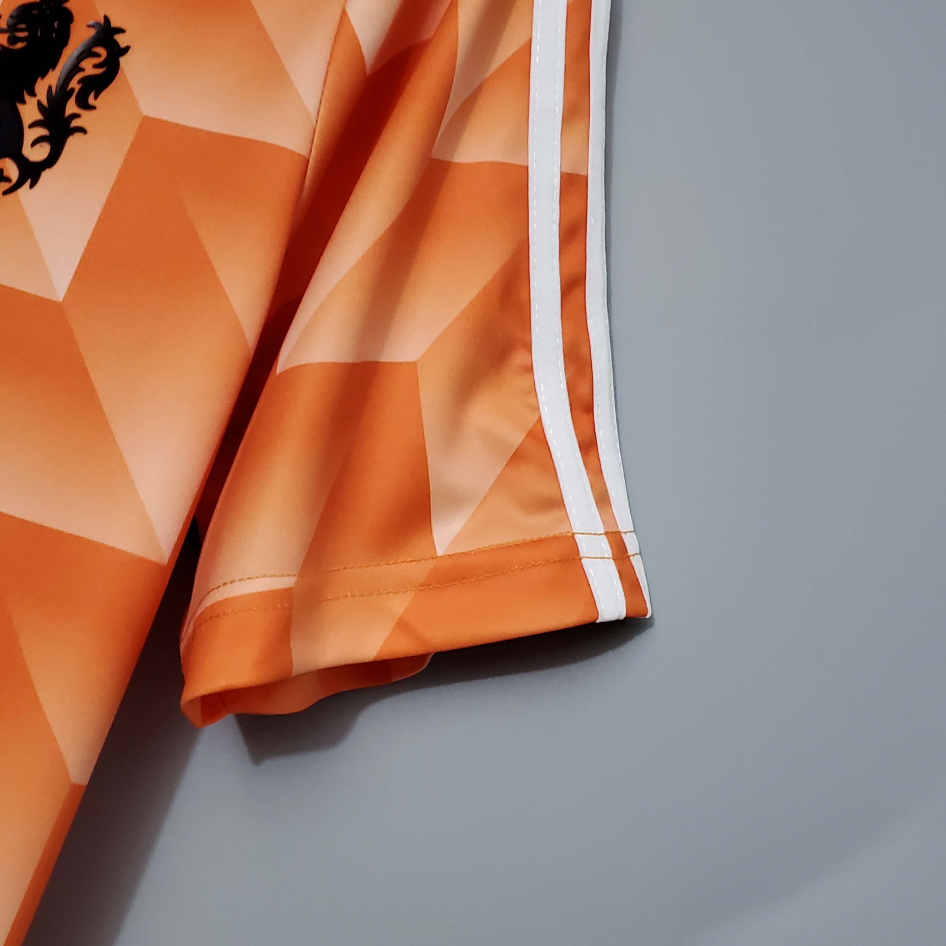 1988 Netherlands Home Retro Jersey-Fans Edition