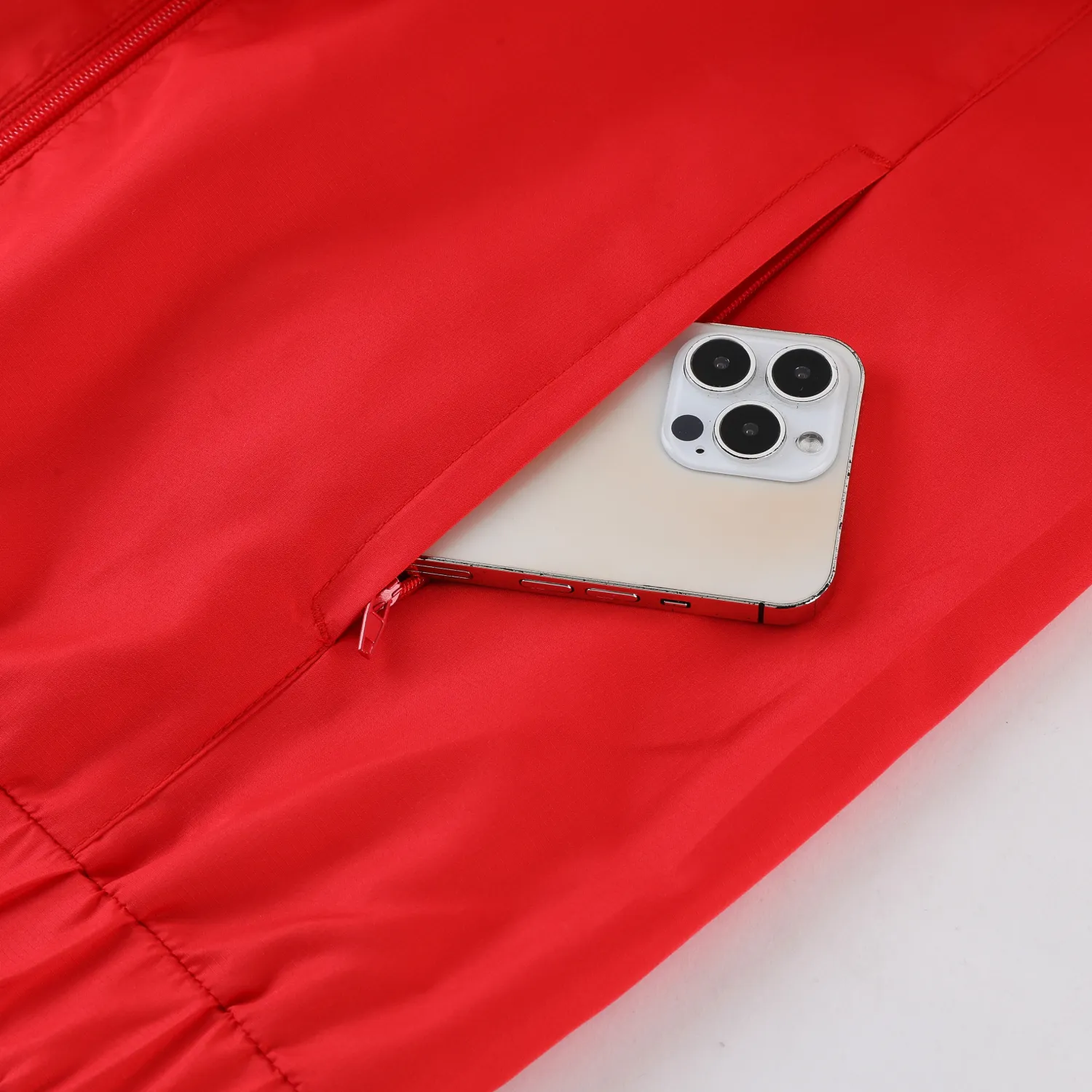 2023-2024 Arsenal Red Windbreaker