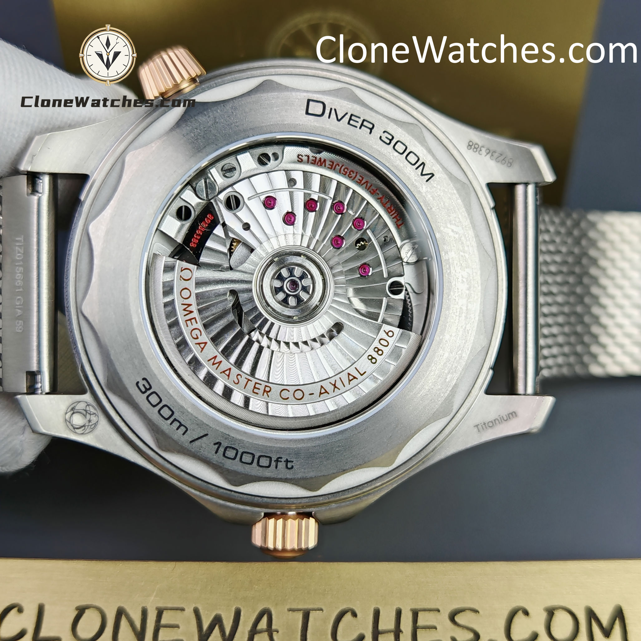 OMEGA Super Clone Watches 1:1 Seamaster Diver 300M 210.90.42.20.10.001 42mm