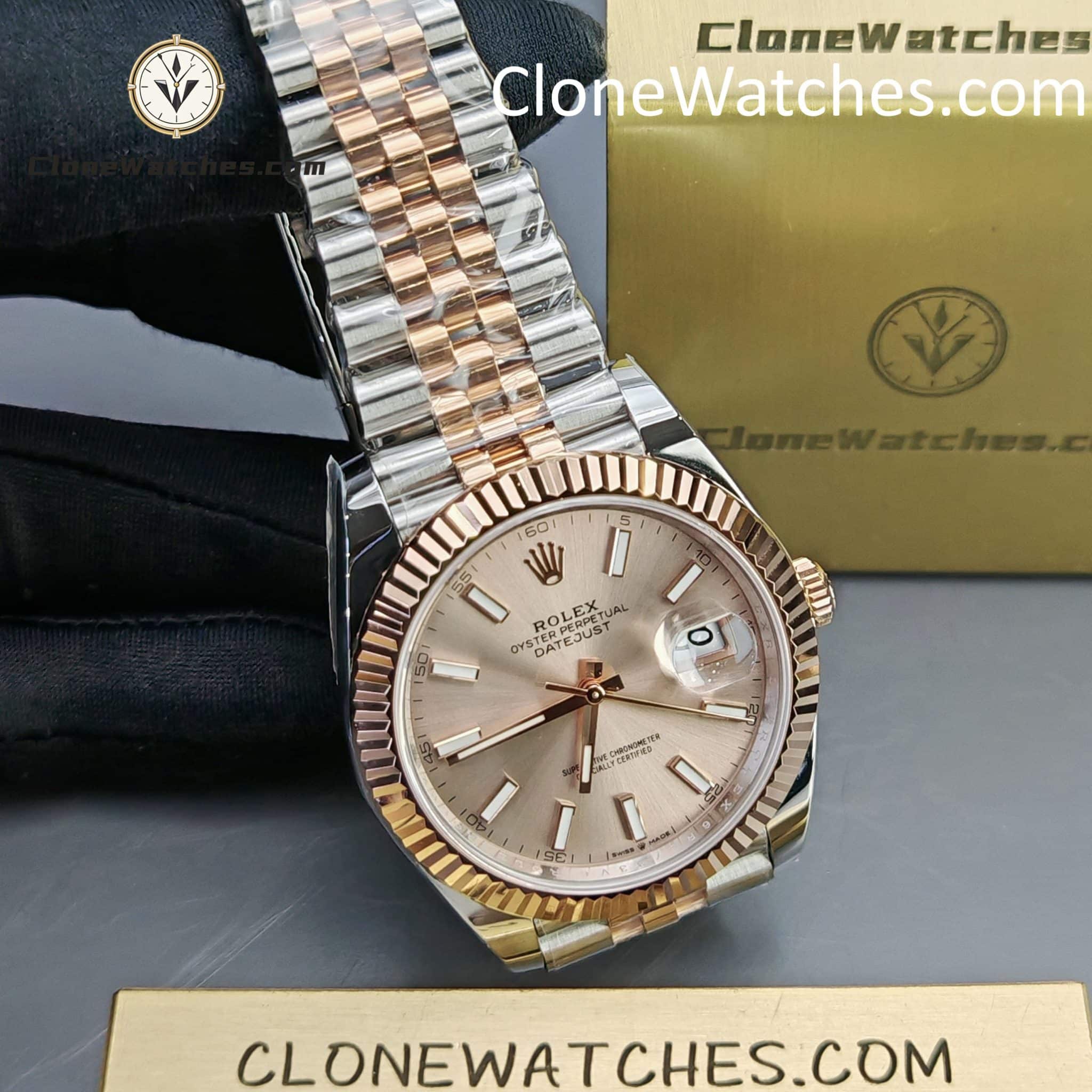 Rolex Super Clone Watch 1:1 DateJust m126331-0010 Jubilee 41MM 3235 Movement