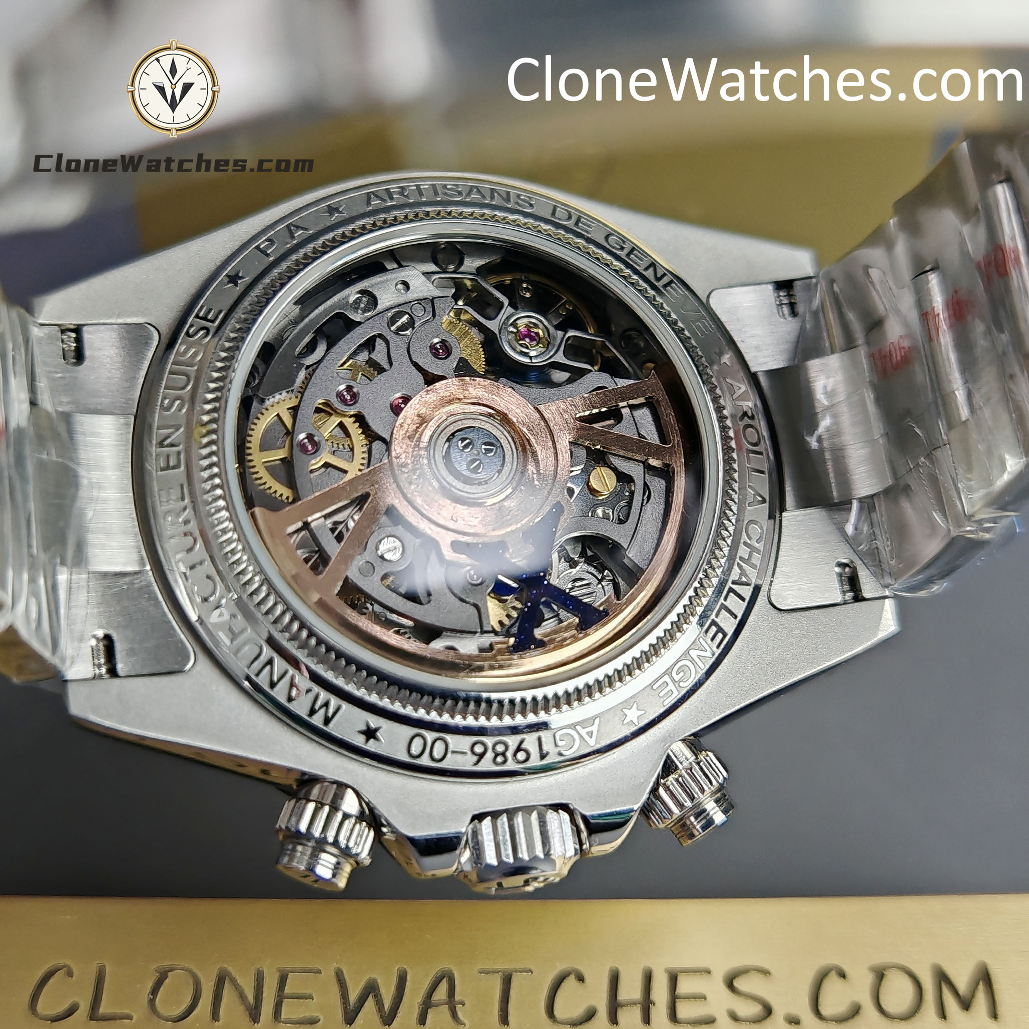 Modified Super Clone Watches 1:1 Rolex Daytona x Les Artisans de Genève Ventura
