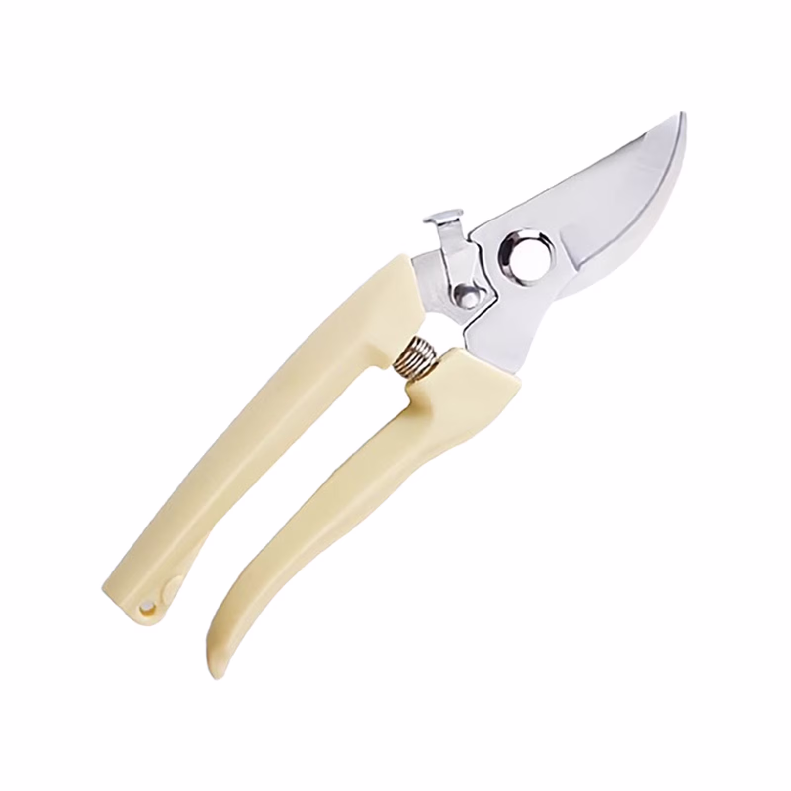 Halons Pruning Shears Stainless Steel - Garden Scissors, Bypass Secateurs, Plant Trimming Tool for Flower Pruning & Branch Cutting, Ergonomic Handle (6.9x1.8in)