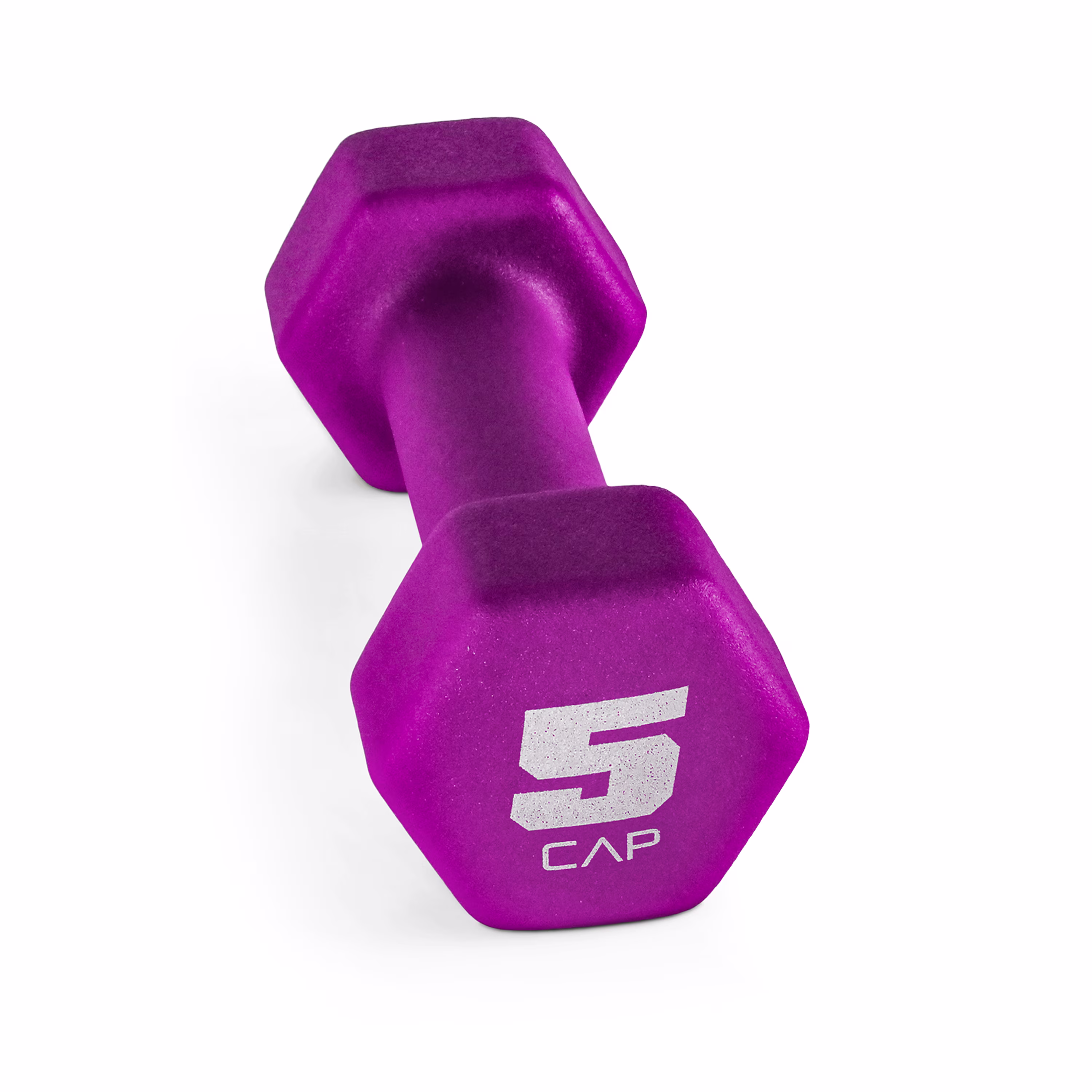 CAP, 10lb Neoprene Dumbbell, Red, Single