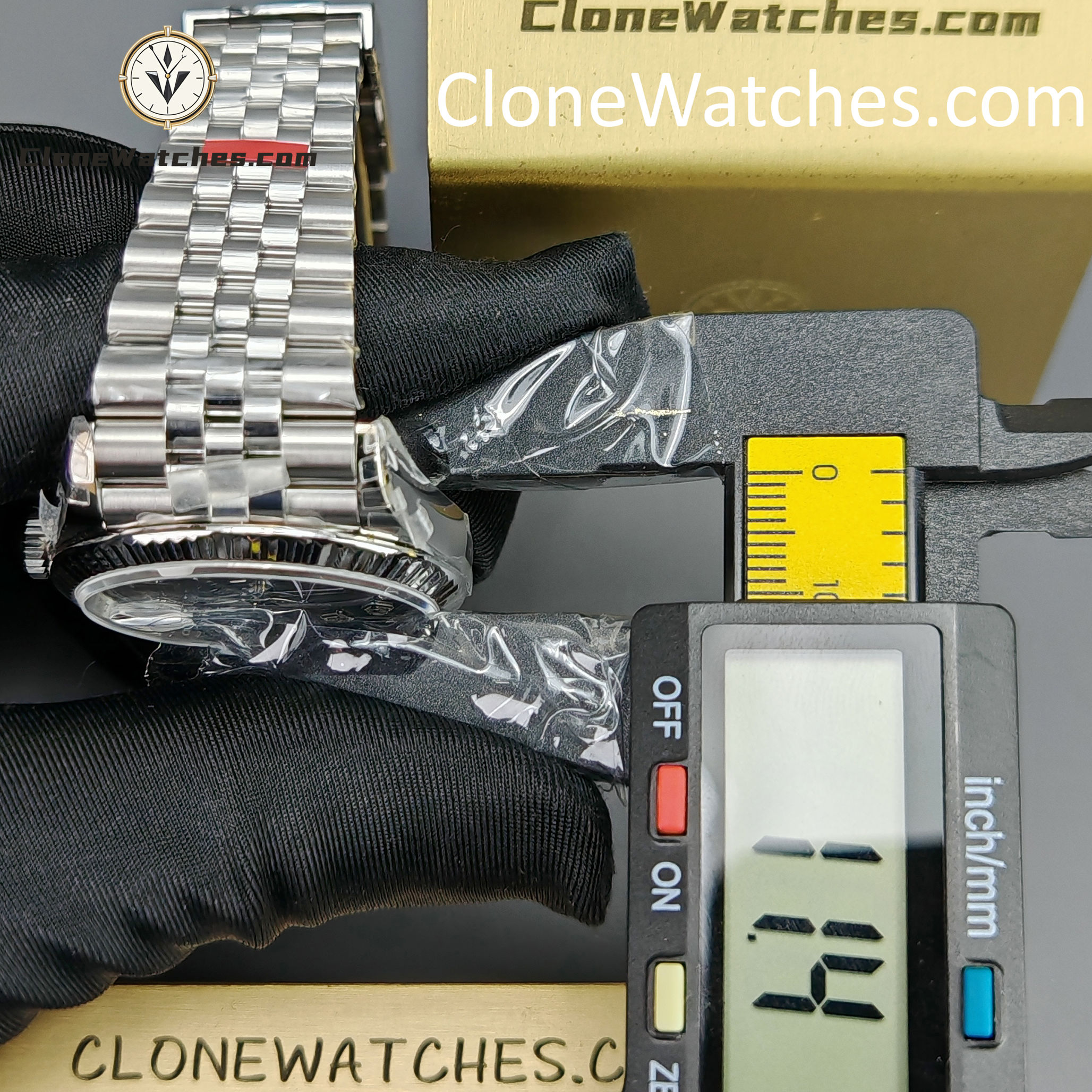 Rolex Super Clone Watches 1:1 DateJust Blue Diamond Dial Jubilee 36MM M126234 – 0037 3235 Movement