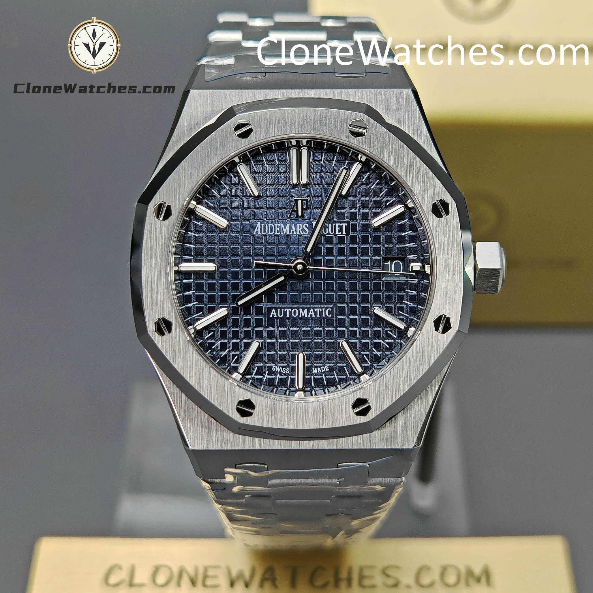 Audemars Piguet Super Clone Watches 1:1 Royal Oak 15450 Blue Dial 37MM