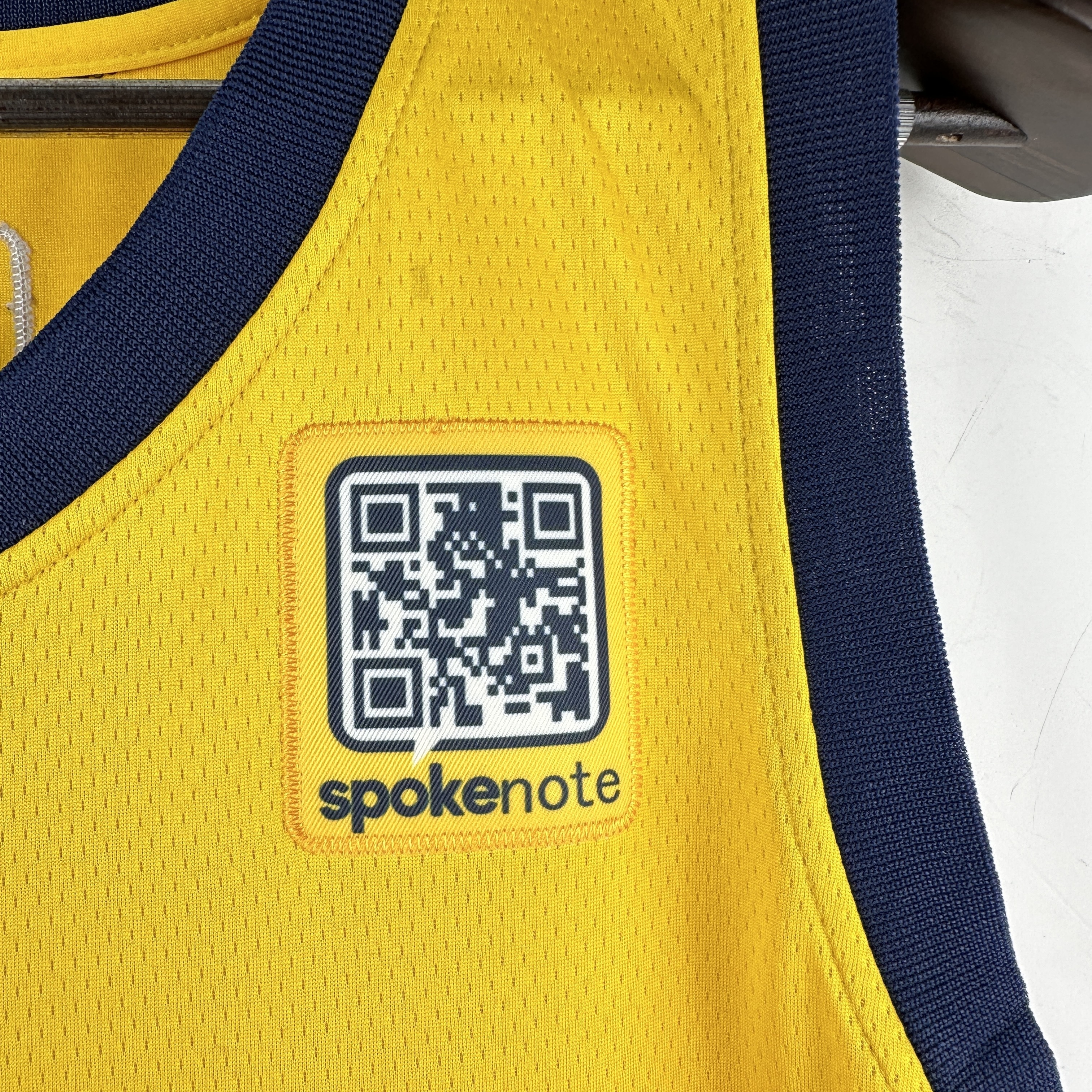 Embroidered 23rd season Pacers Jumpman No. 0 Haliburton