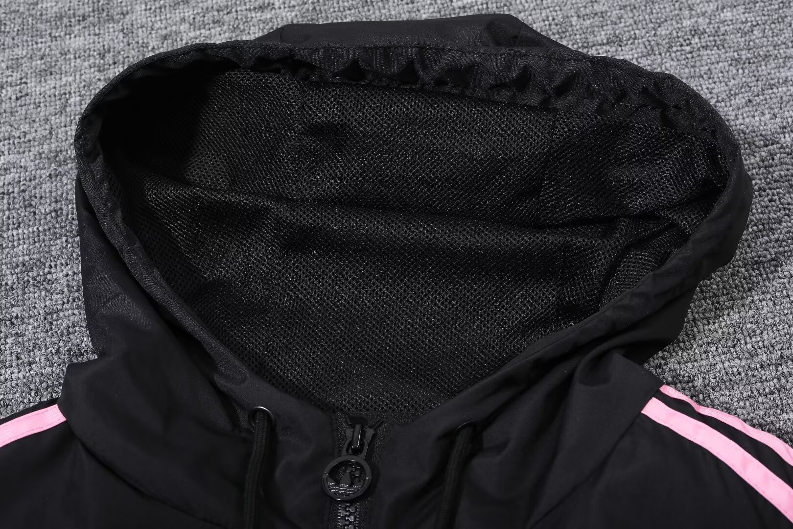 2023/24 Miami black hooded windbreaker 1:1 Thai quality