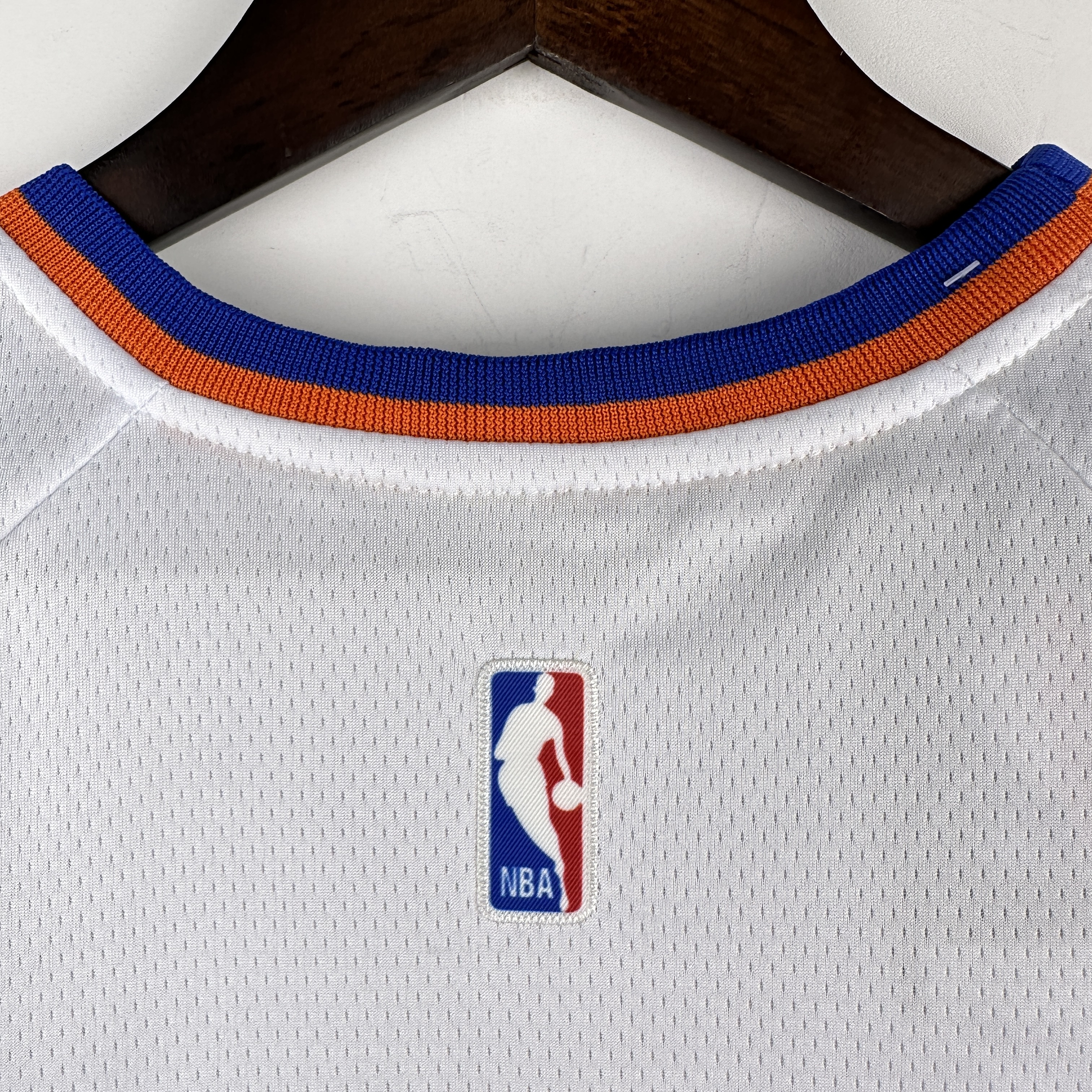 Embroidery Knicks White No. 11 Brunson