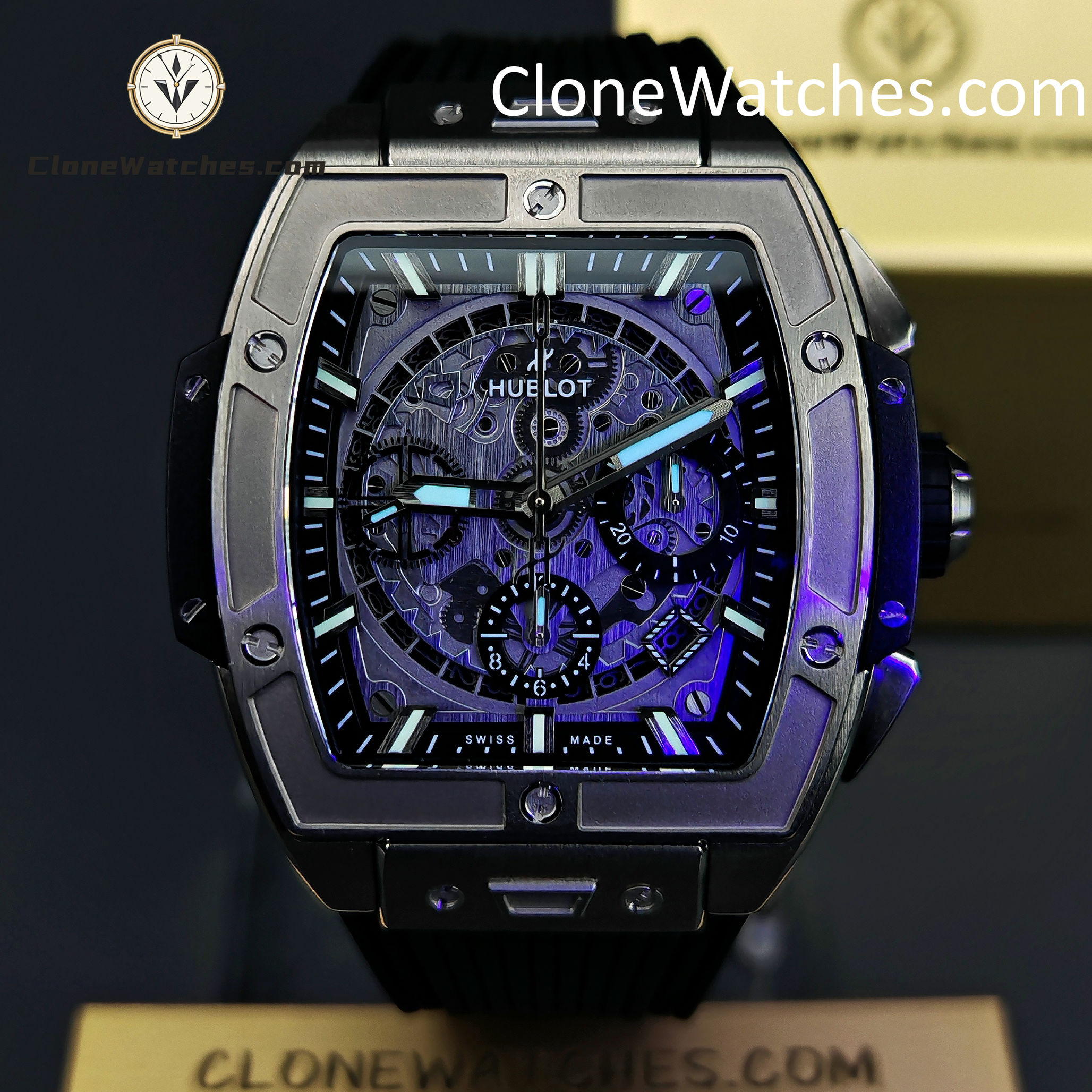 Hublot Super Clone Watches 1:1 Spirit of Big Bang Titanium 42MM 642.NX.0170.RX