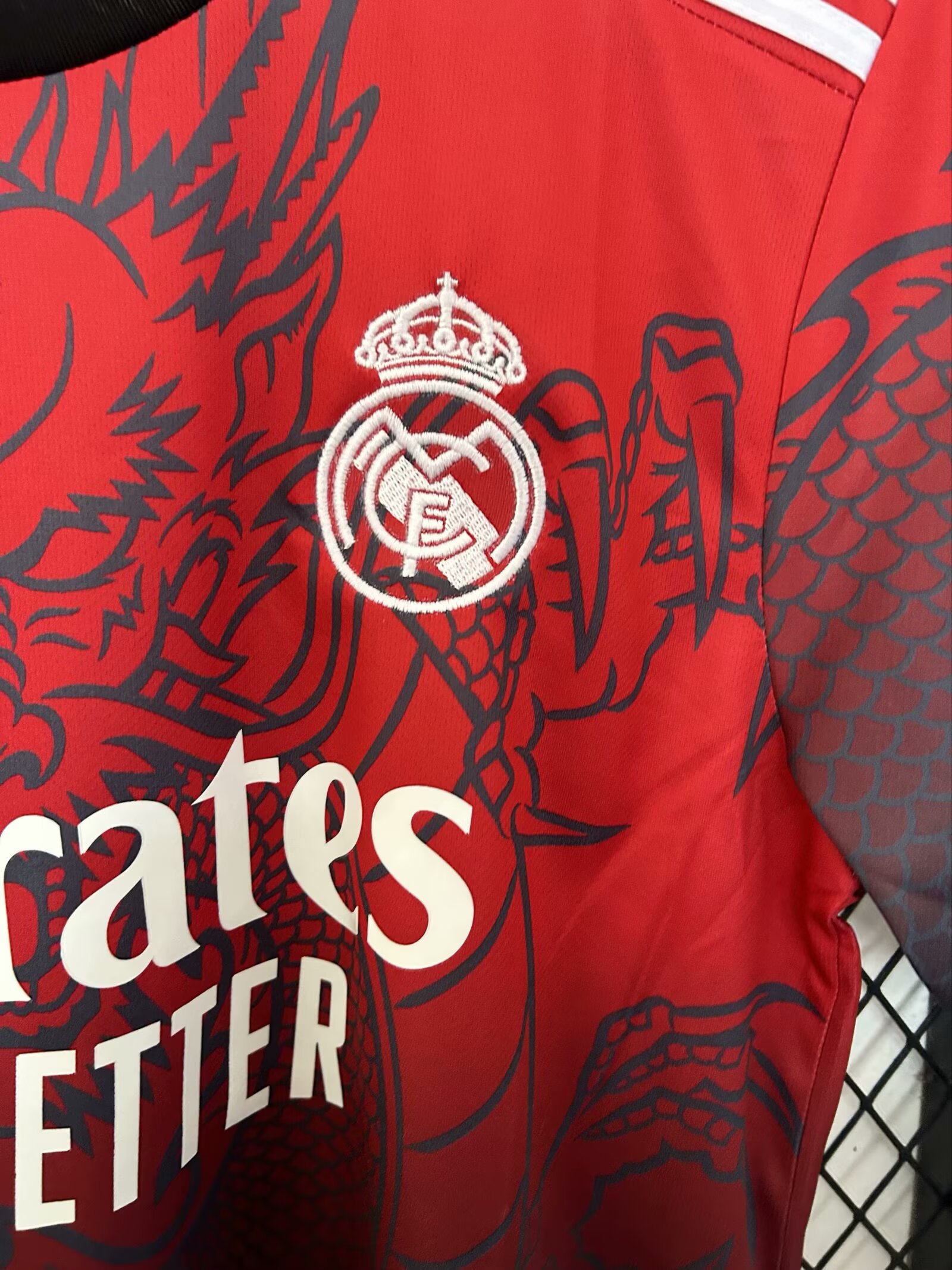 2025-26 Real Madrid Dragon Red Special Edition - Jersey - Fan Edition