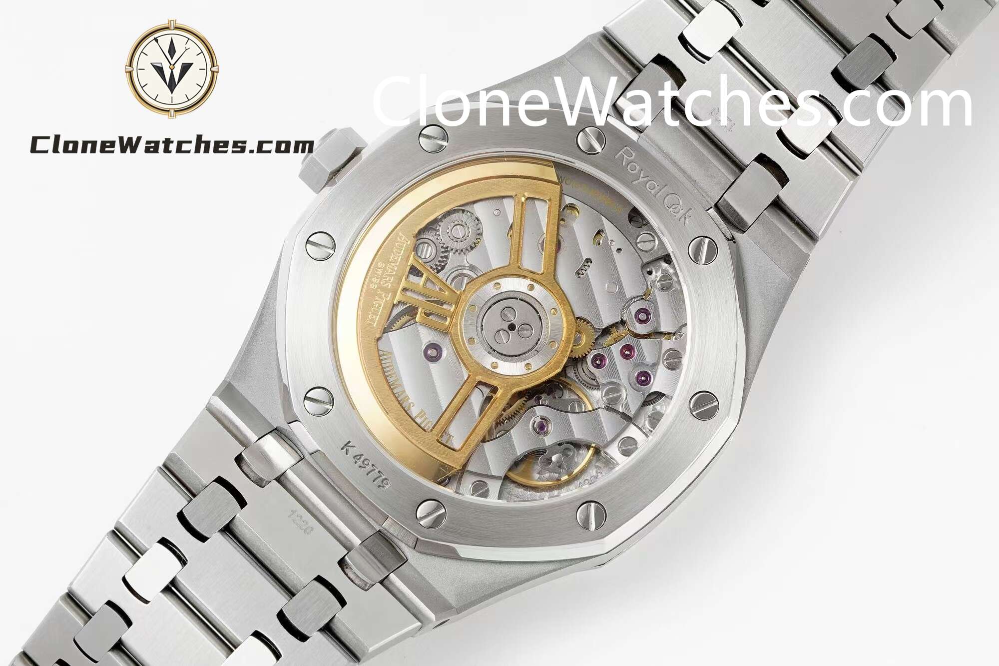 Audemars Piguet Super Clone Watches 1:1 Royal Oak Frost 15500 White Dial