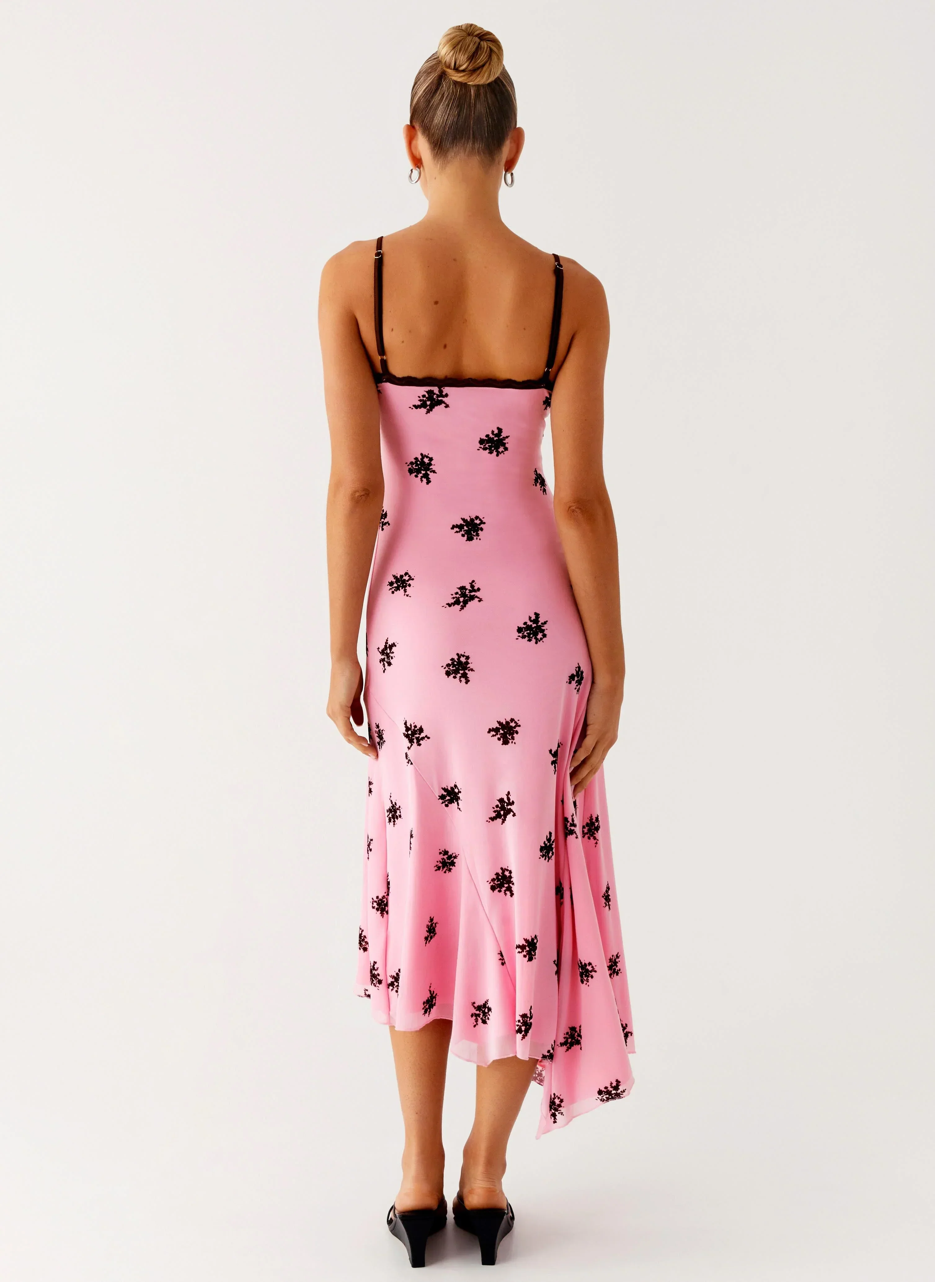 Amelia Midi Dress - Pink