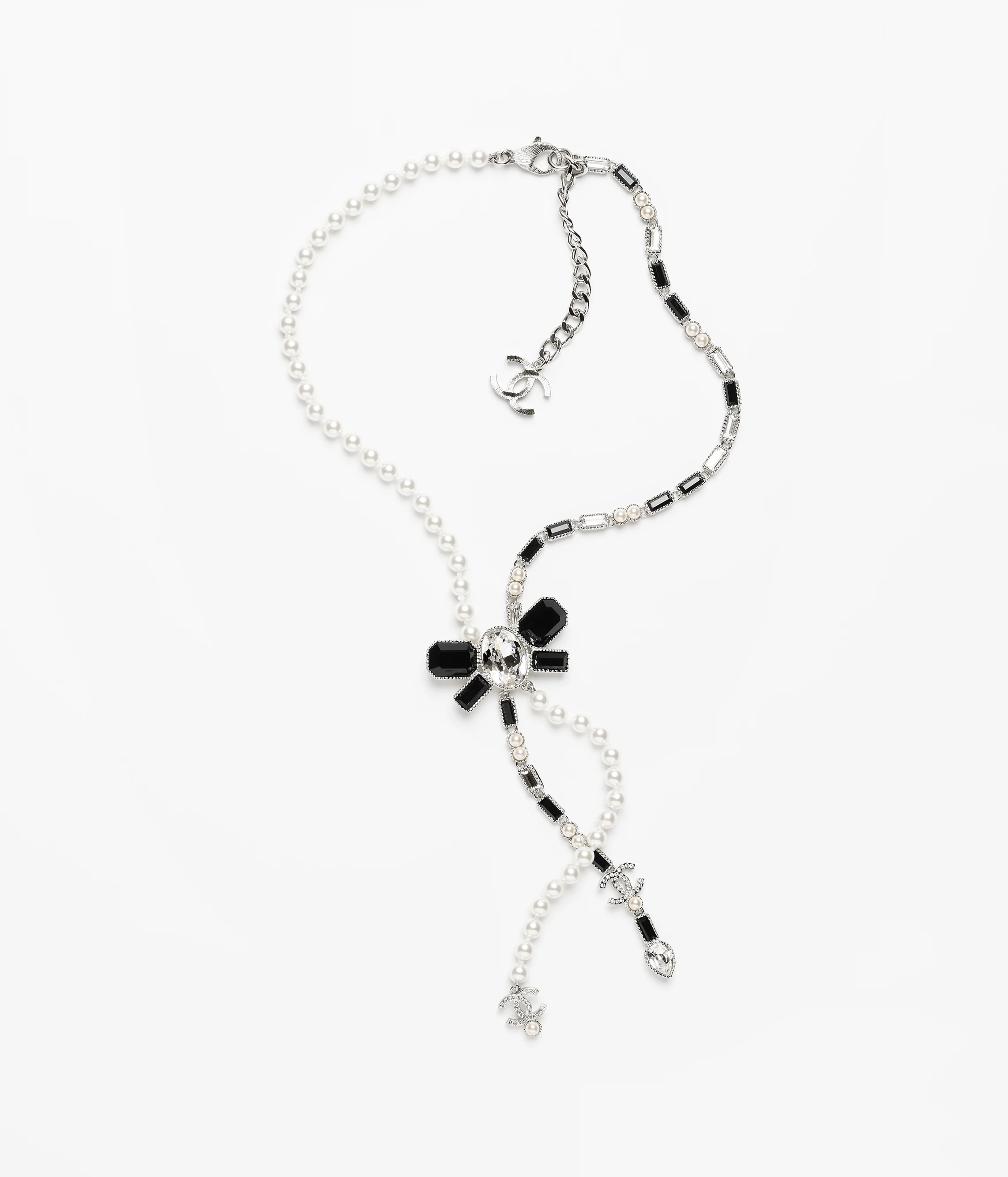 Chanel Long Necklaces With Pearl