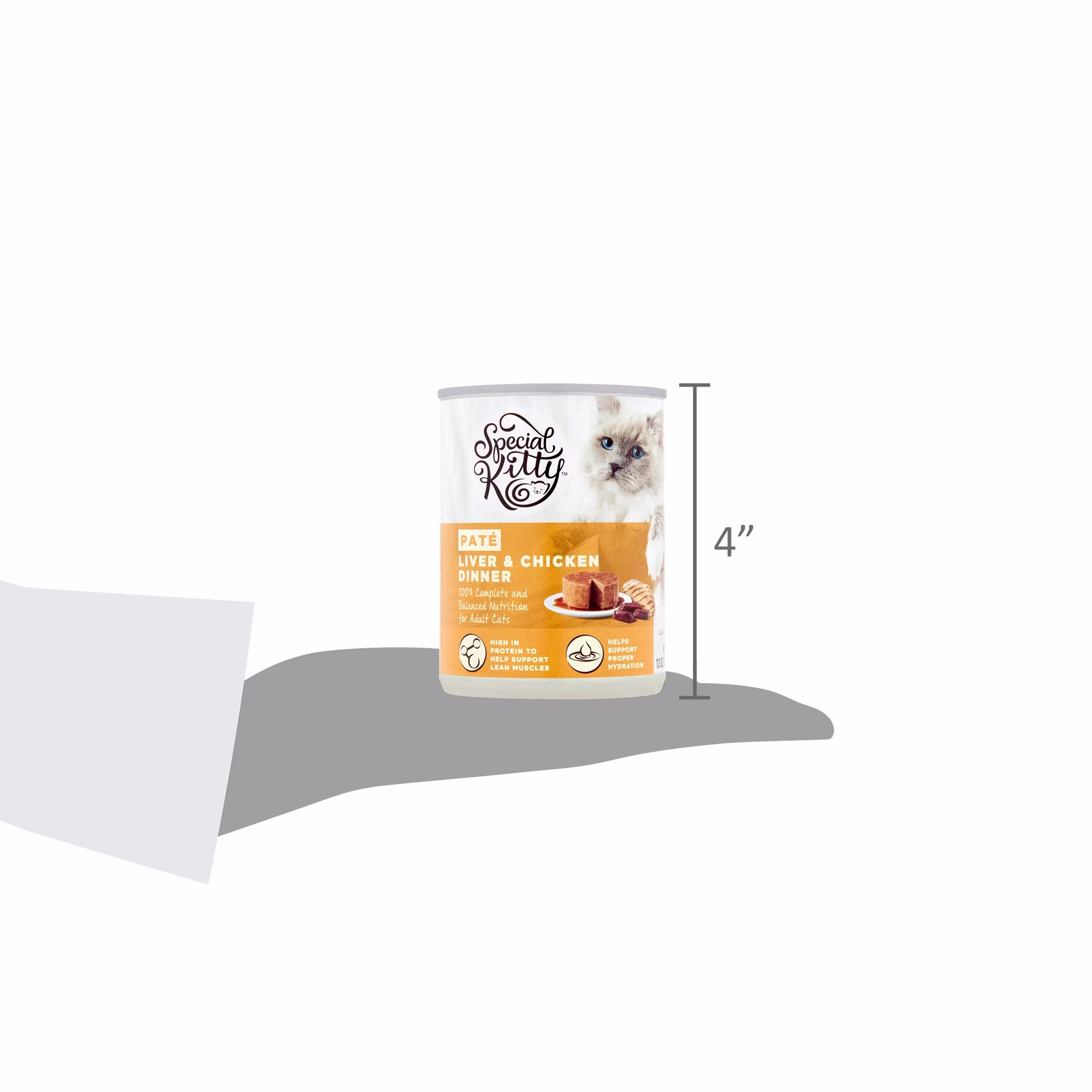 Special Kitty Liver & Chicken Dinner Pate Wet Cat Food, 13 oz Can