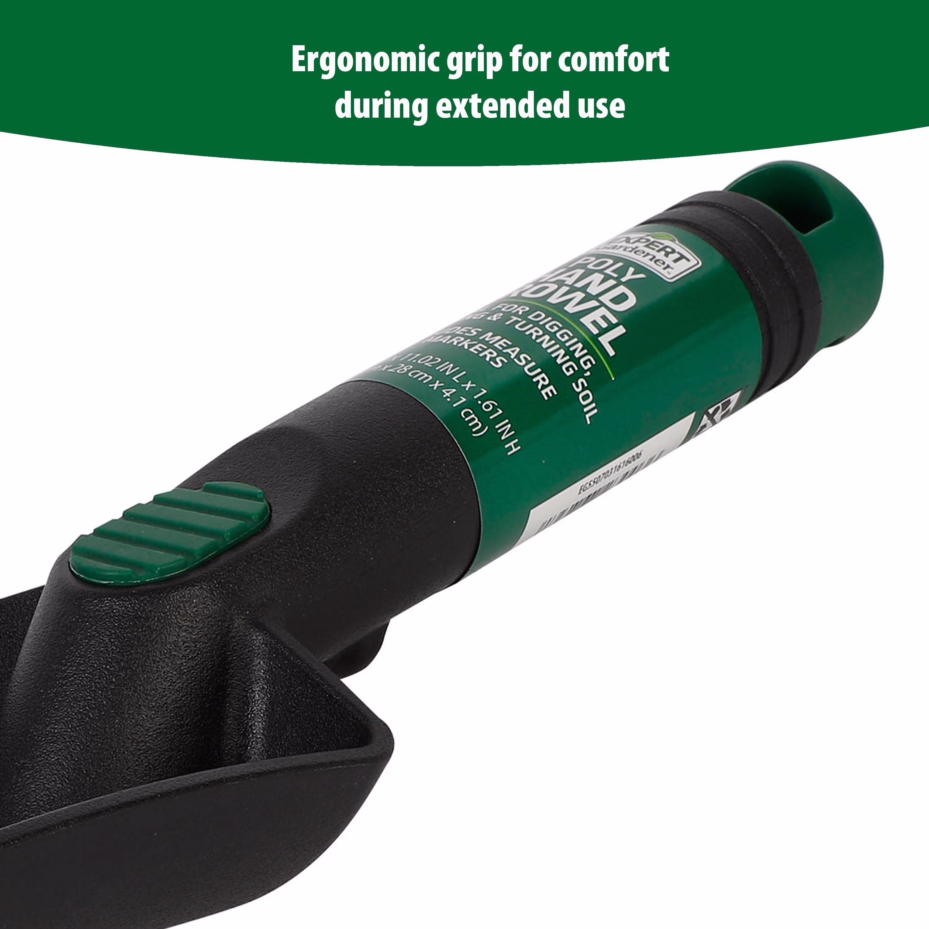 Expert Gardener Poly Plastic Landscape and Gardening Trowel