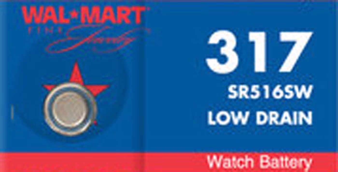 Mercury Free 317 Watch Batteries