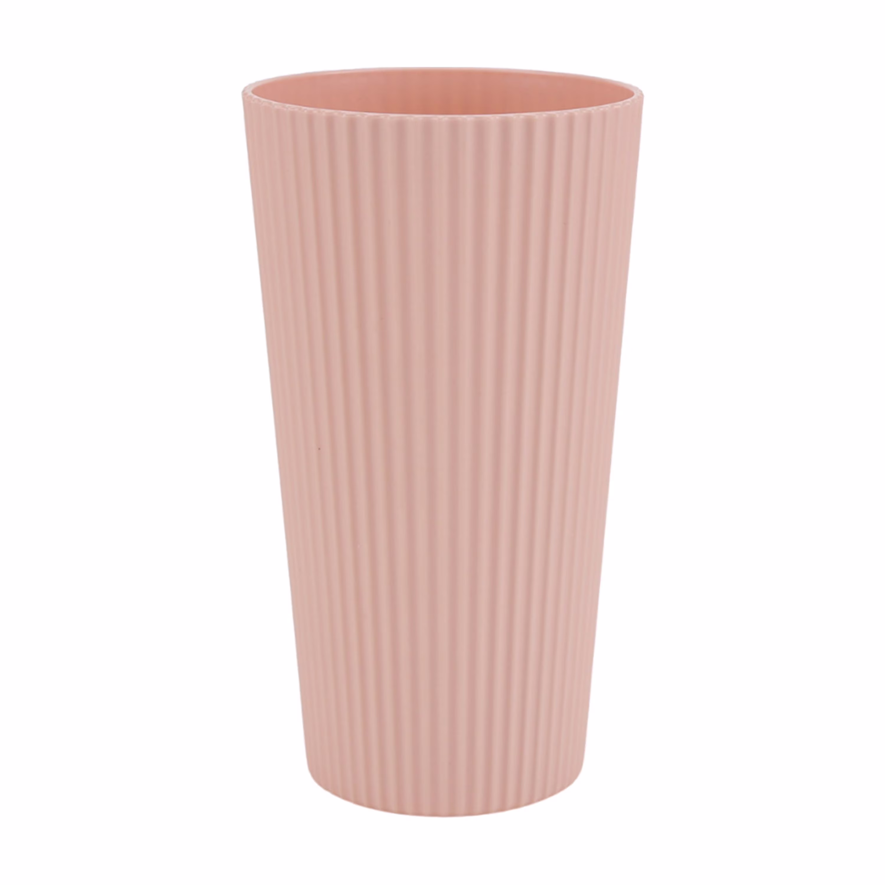 (3 pack) Mainstays Blush Pink Recycled Plastic Beverage Tumbler, 26 oz, 1 Piece