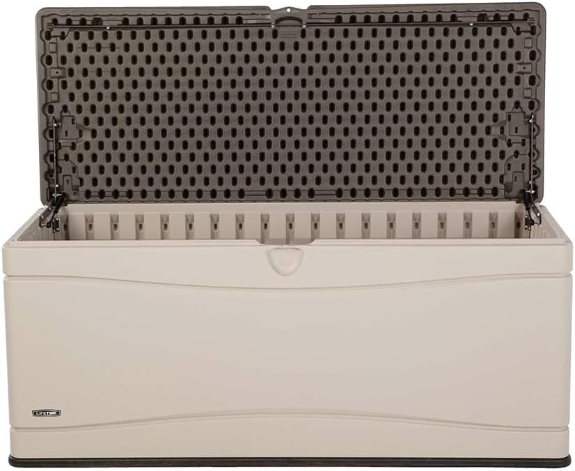 Coffre de rangement extérieur 1524 x 61 x 673 mm coloris tan