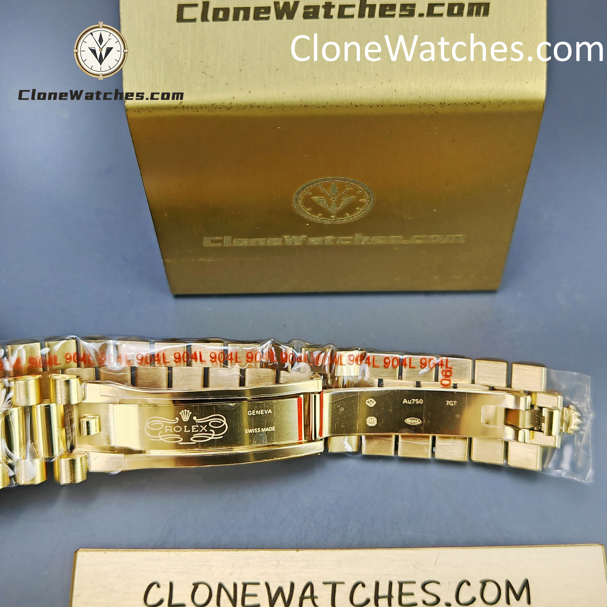 Rolex Super Clone Watches 1:1 Day Date 18K Gold 40mm m228238-0003 3255 Movement
