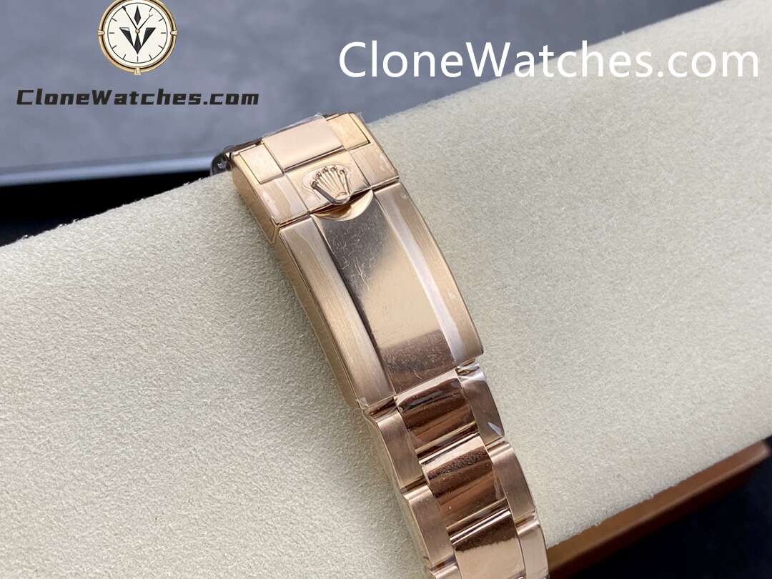 Rolex Super Clone Watches 1:1 Daytona Rose Gold Dial M116505 – 0017 4130 Movement