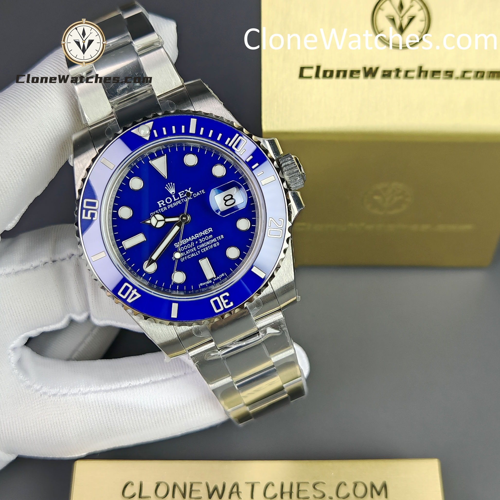 Rolex Super Clone Watches 1:1 Submariner 116619LB-97209 3135 Movement