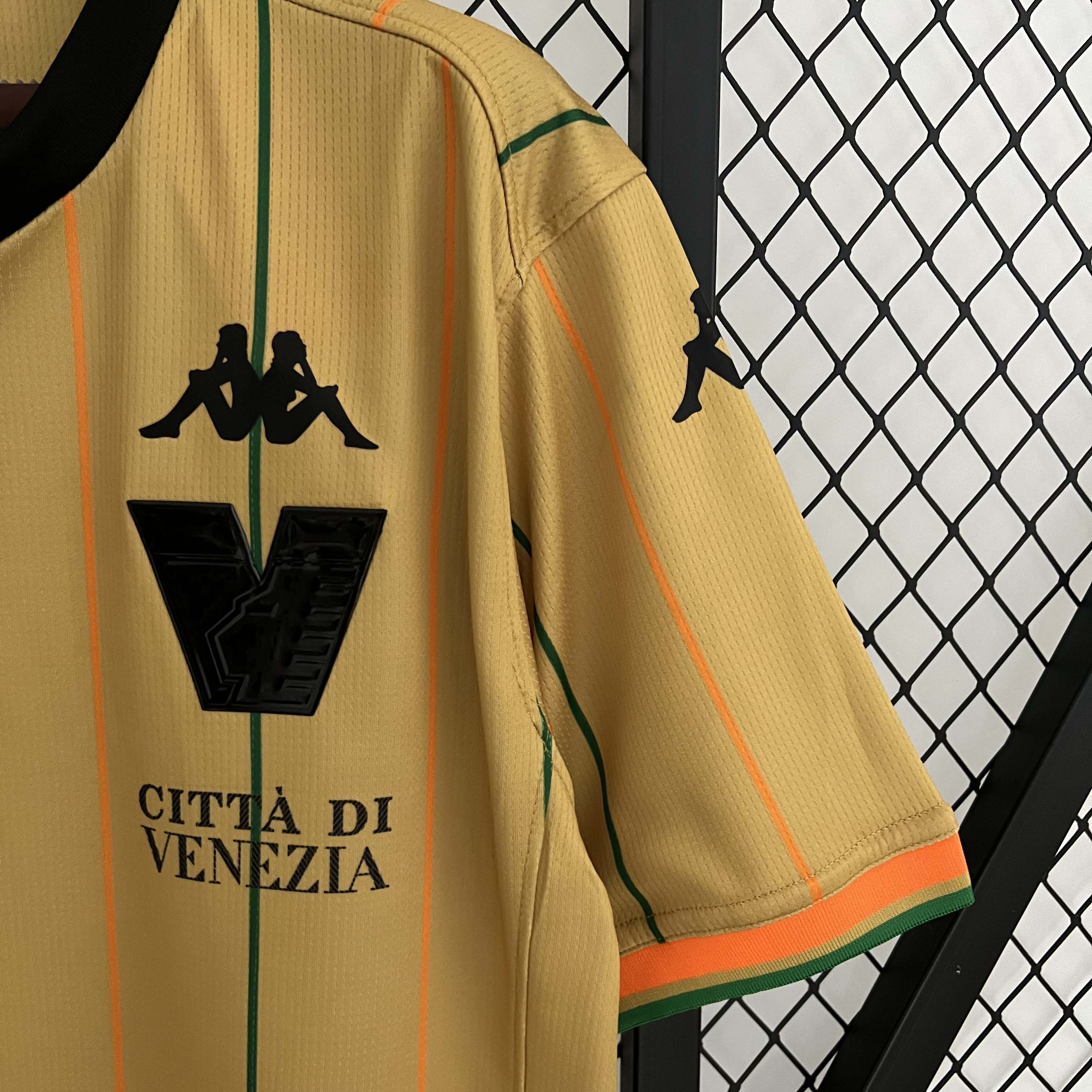 2023/2024 Venezia Training Wear Yellow Football Jersey 1:1 Thai Quality-Fans
