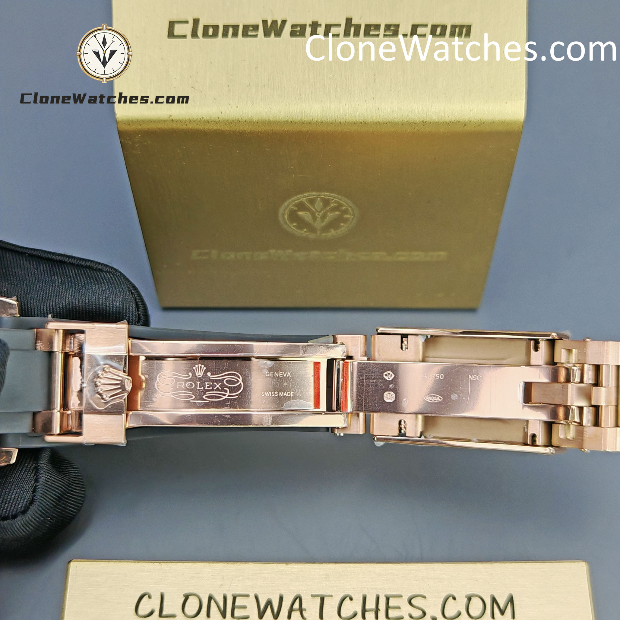 Rolex Super Clone Watches 1:1 Daytona Rose Gold M126515ln-0002 4131 Movement