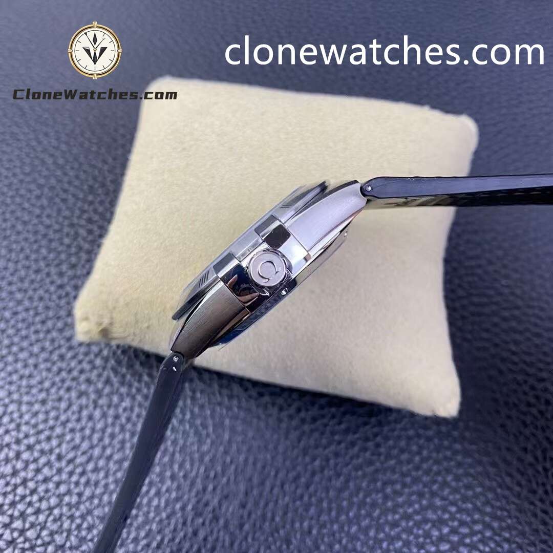 OMEGA Super Clone Watches 1:1 Constellation Steel On Rubber Strap 131.12.41.21.06.001 41mm