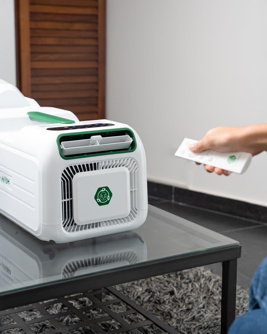 Climatiseur ultra portable 4800 BTU 400W chauffage 600W R290 déshumidificateur ventilateur