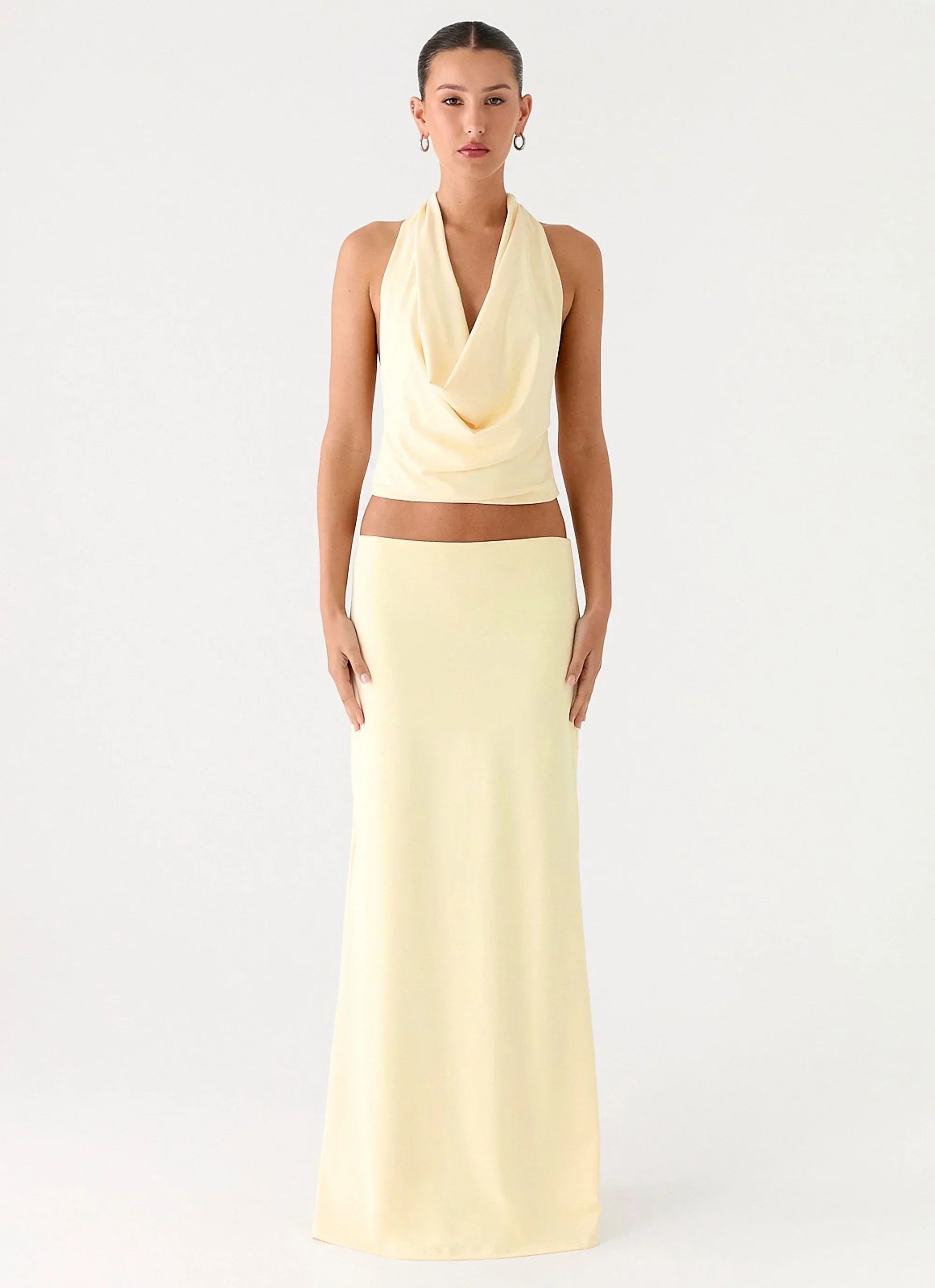 Ashi Maxi Skirt - Yellow