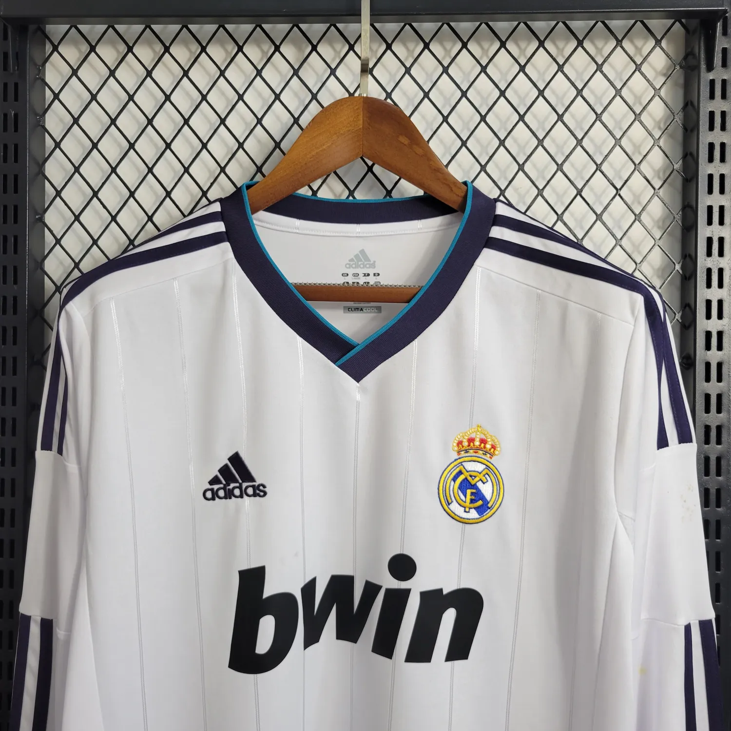 2012/13 Retro Long Sleeve Real Madrid Home