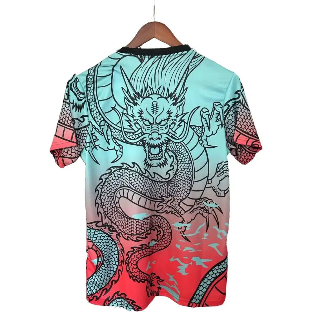 2025-26 Real Madrid Dragon Dark Green and Red Special Edition - Jersey - Fan Edition